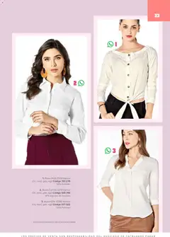 Vista previa de SC Pakar catálogo Ropa, nuevo folleto de la tienda, válido en México a partir del 30.01.2026 | Página: 23 | Productos: Blusa, Algodón