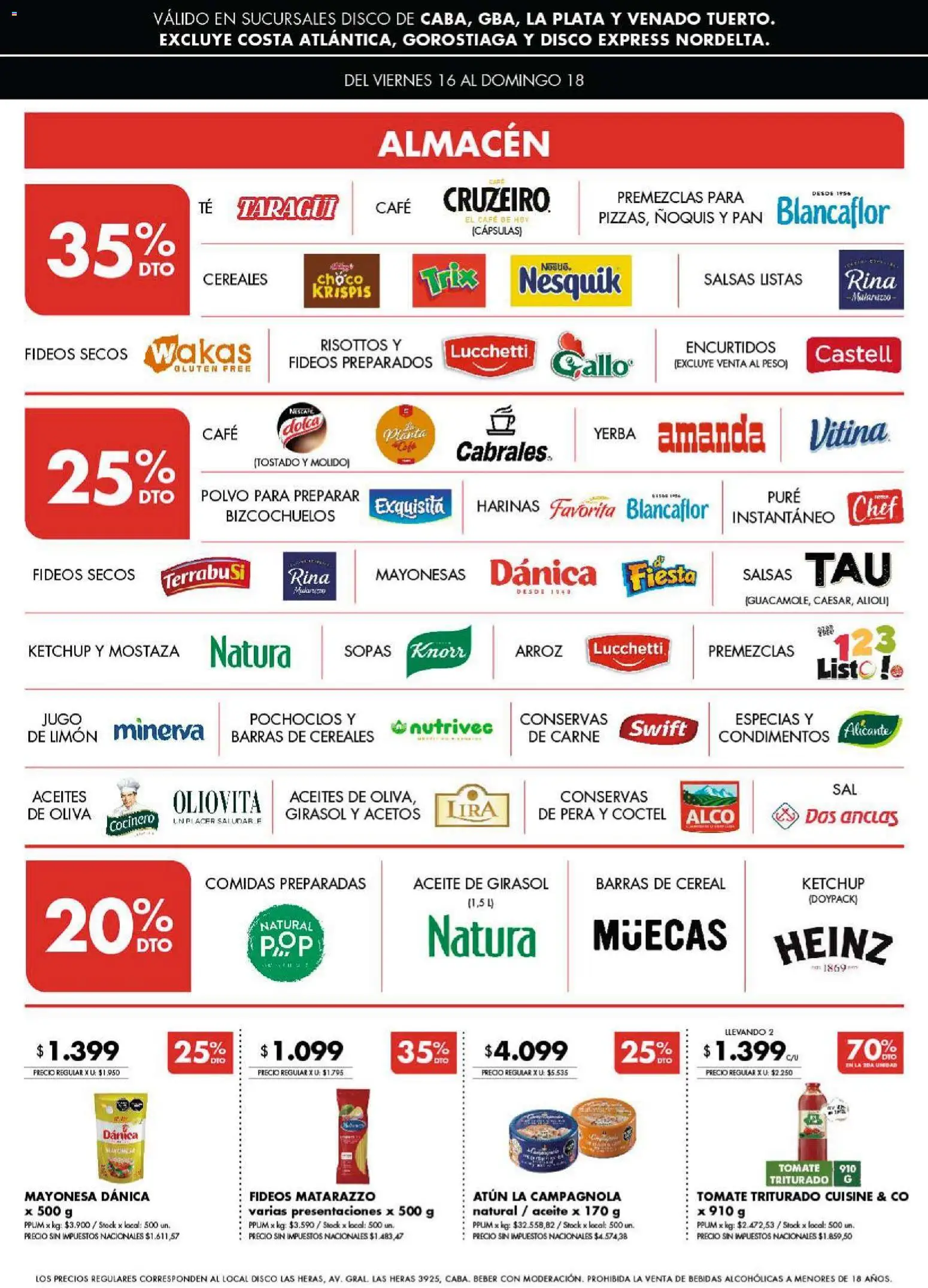 Disco ofertas │ válido desde el 16.01.2026 | Página: 3 | Productos: Pera, Ketchup, Mostaza, Planta