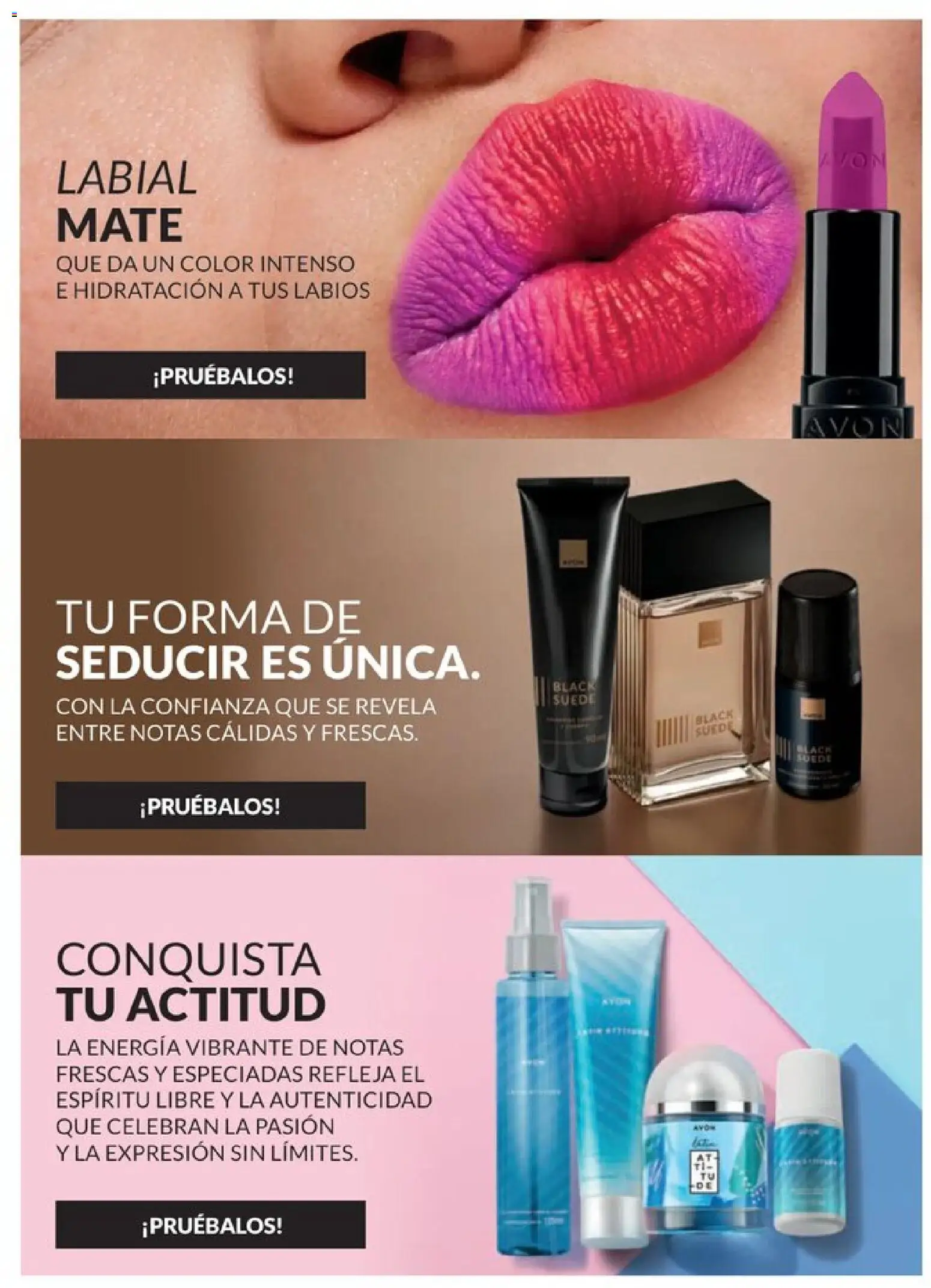 Nuevas ofertas de AVON válidas en toda la República Mexicana desde el 20.12.2025. ¡Encuentra las mejores ofertas en AVON campaña 1 2026! | Página: 4 | Productos: Mate, Body