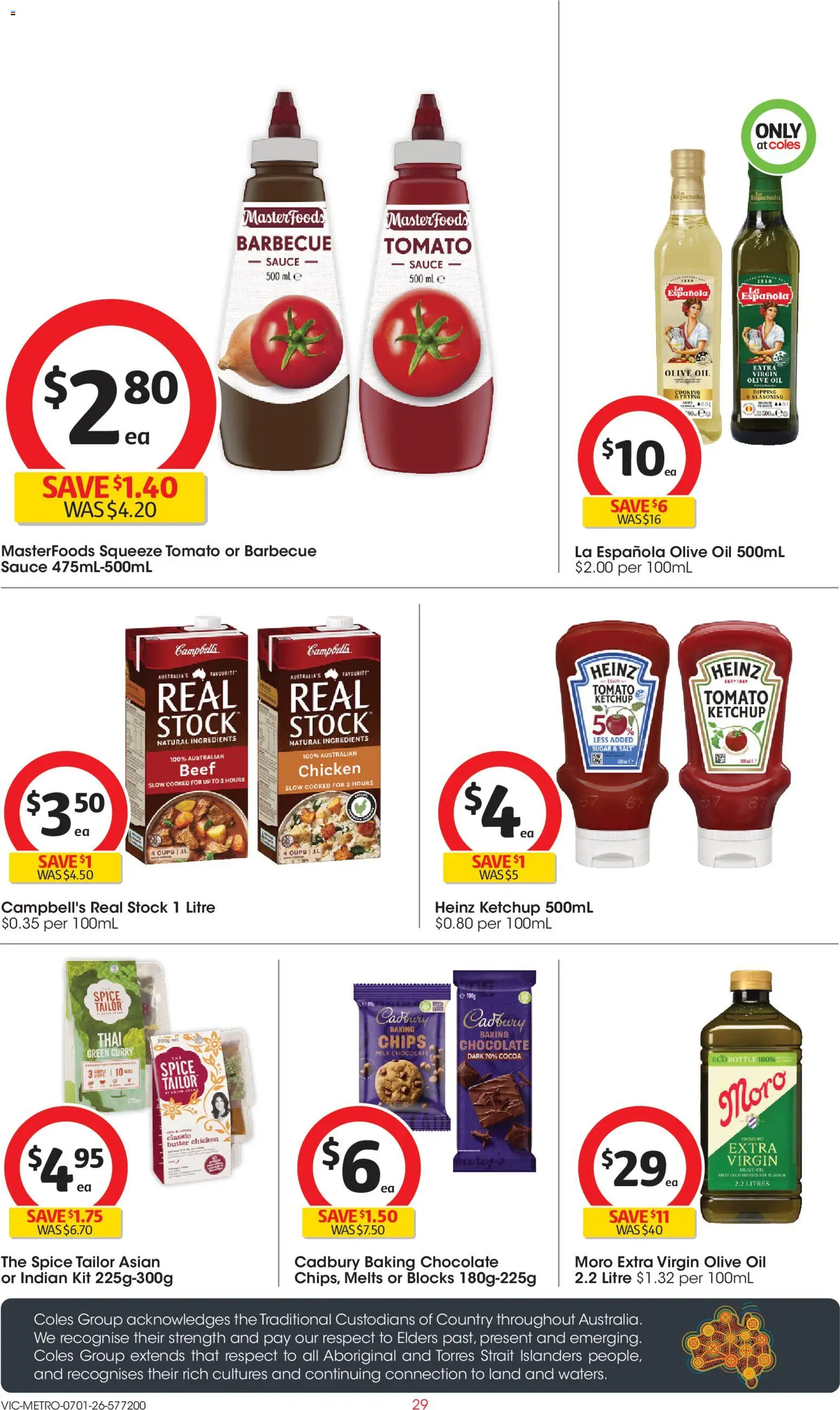 Coles catalogue - valid from 07.01.2026 | Page: 29 | Products: Milk, Coffee, Sugar, Moccona