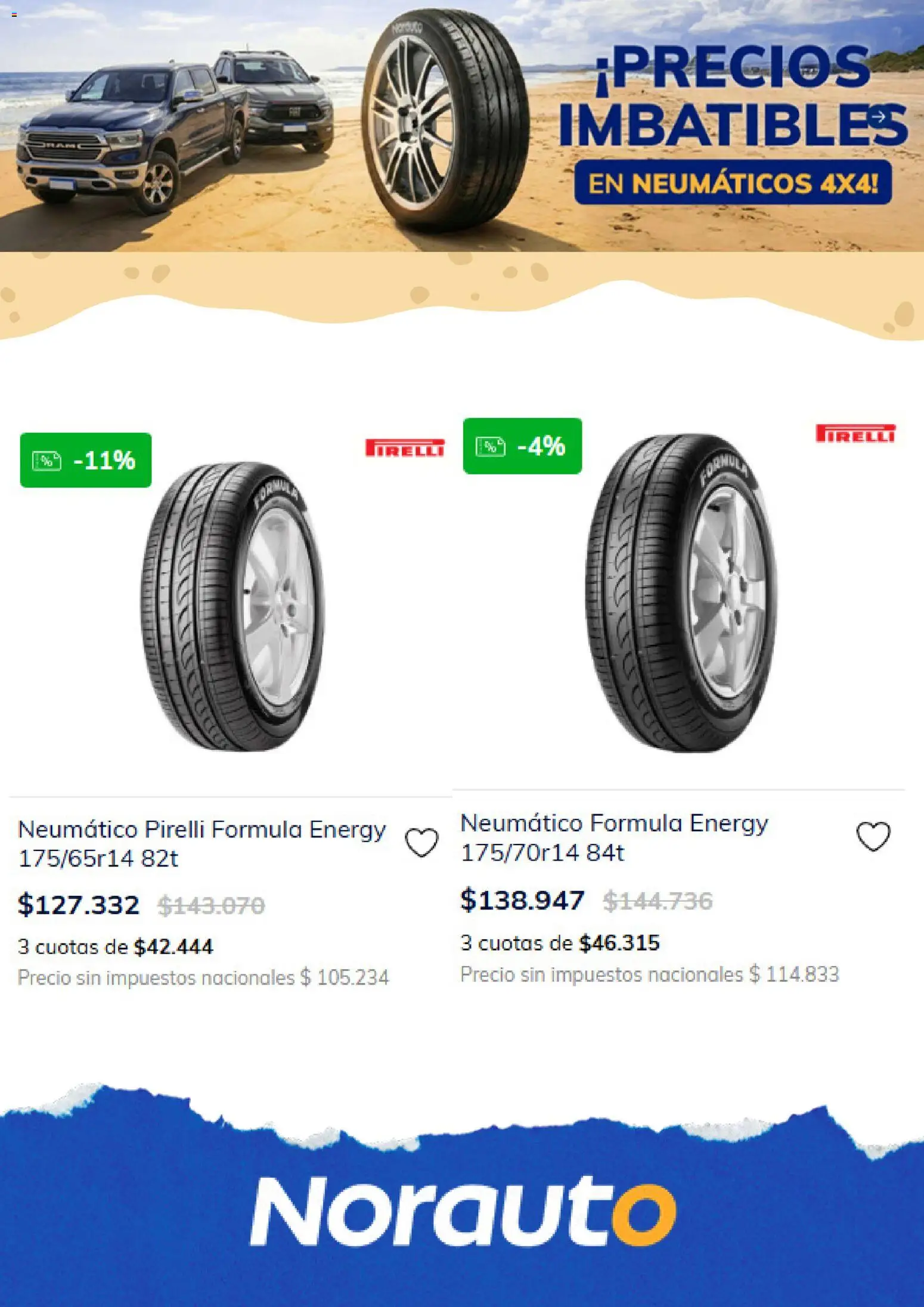 Norauto catálogo │ válido desde el 16.01.2026 | Página: 3 | Productos: Neumáticos