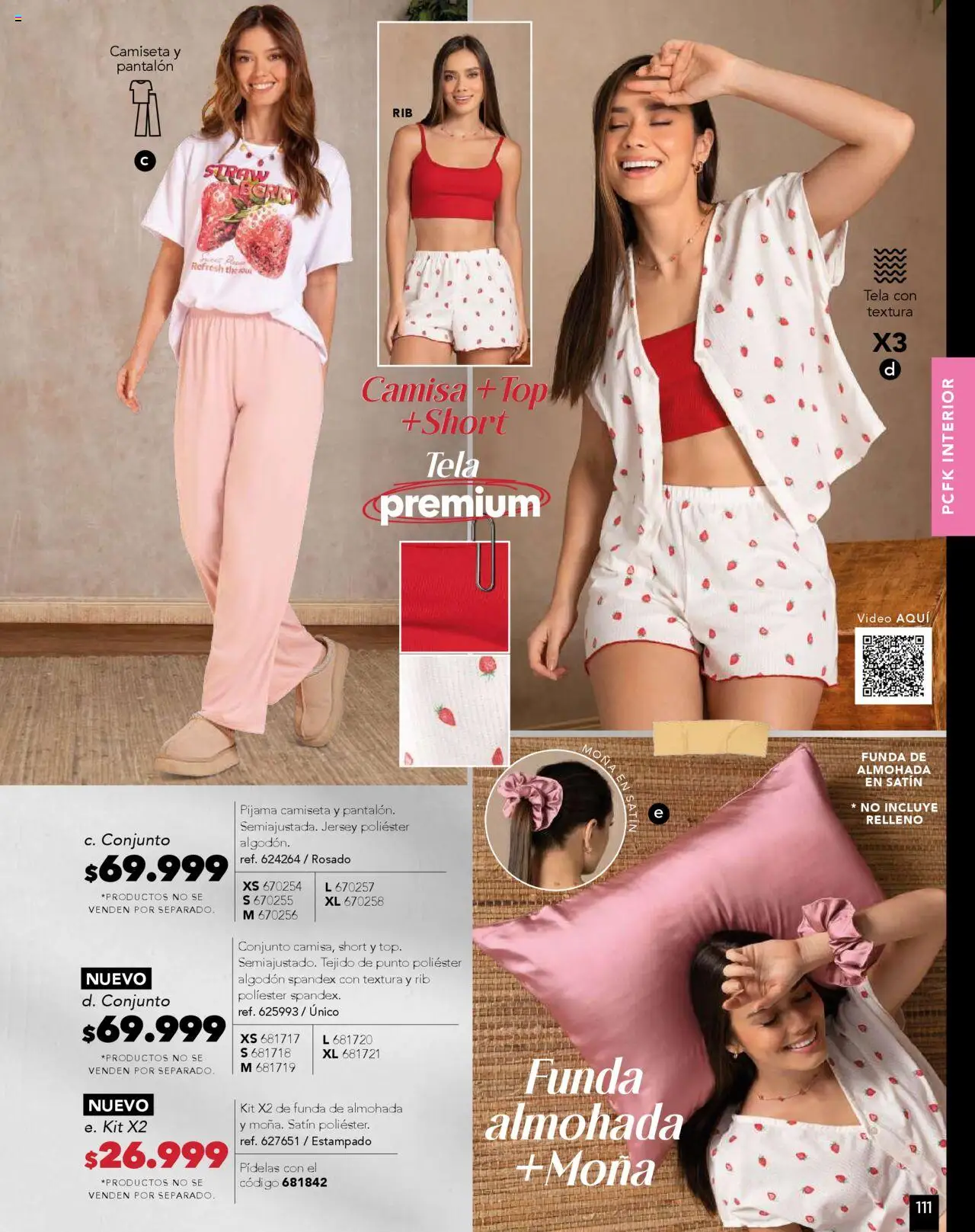 Pacifika revista - valida desde el 01.09.2025 | Página: 125 | Productos: Funda de almohada, Video, Short, Almohada