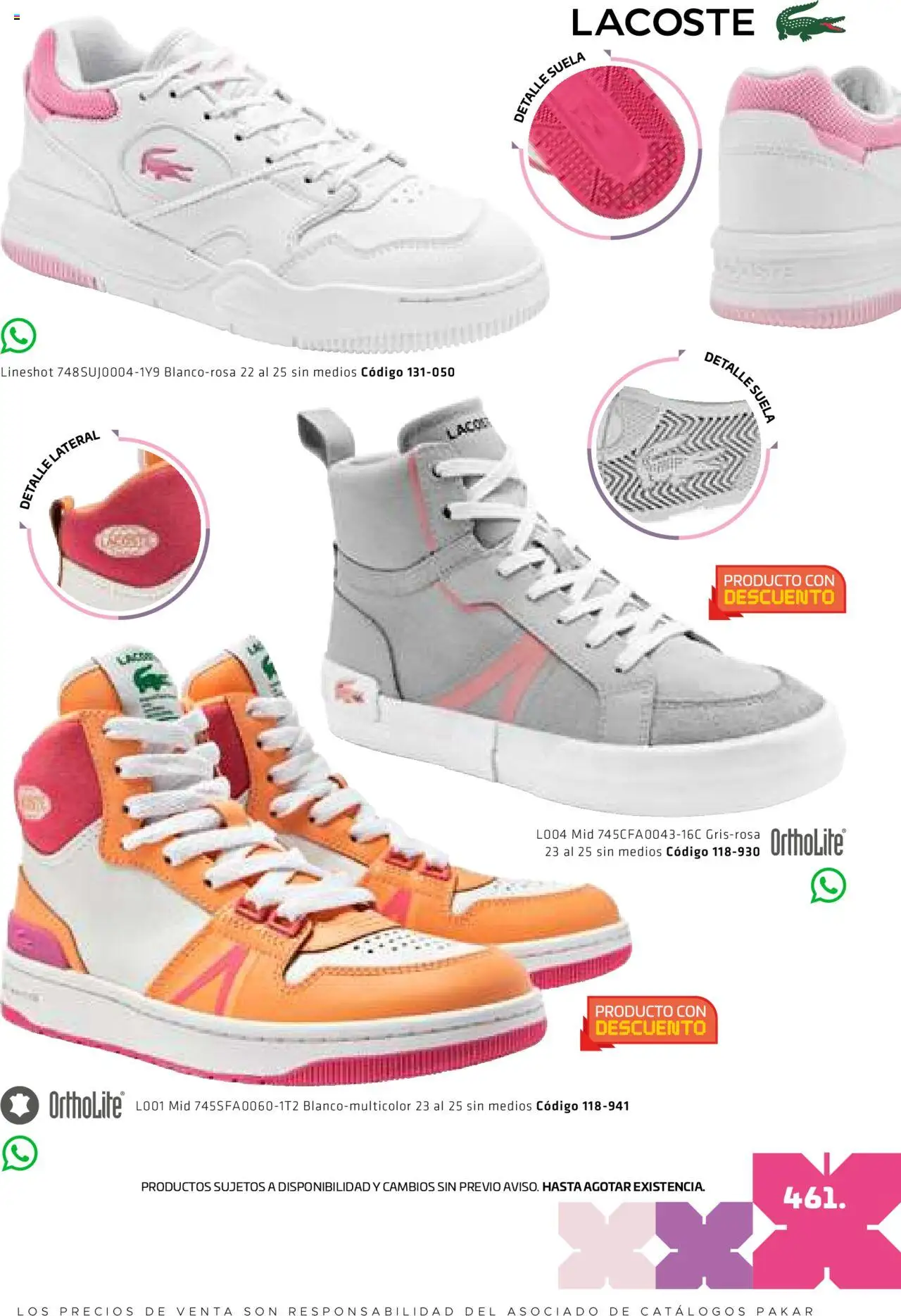 Nuevas ofertas de SC Pakar válidas en toda la República Mexicana desde el 29.08.2025. ¡Encuentra las mejores ofertas en SC Pakar - Catálogo Otoño Women! | Página: 461