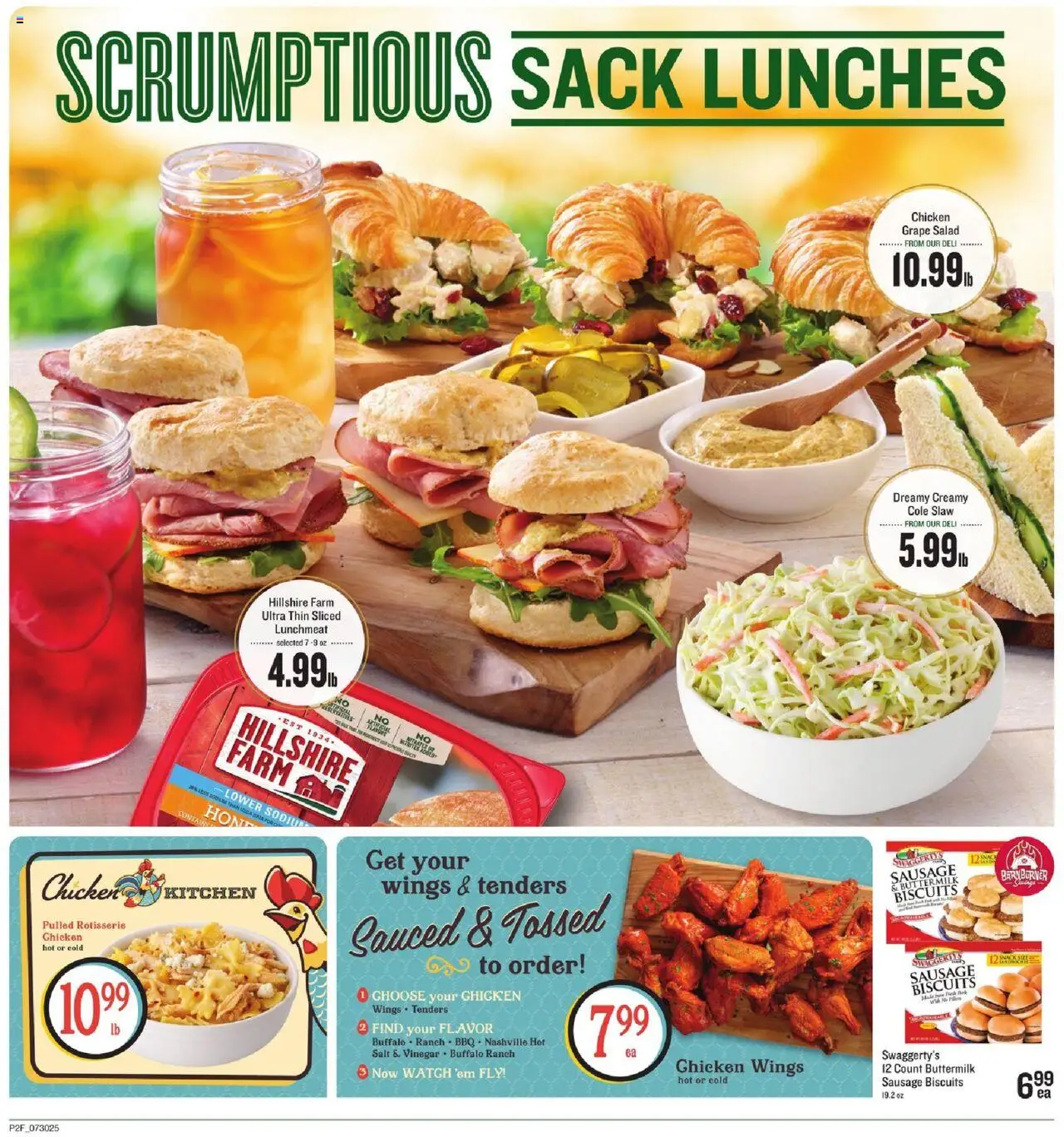 Lowes Foods Ad - valid from 30.07.2025 | Page: 2 | Products: Salad, Salt, Sausage, Watch