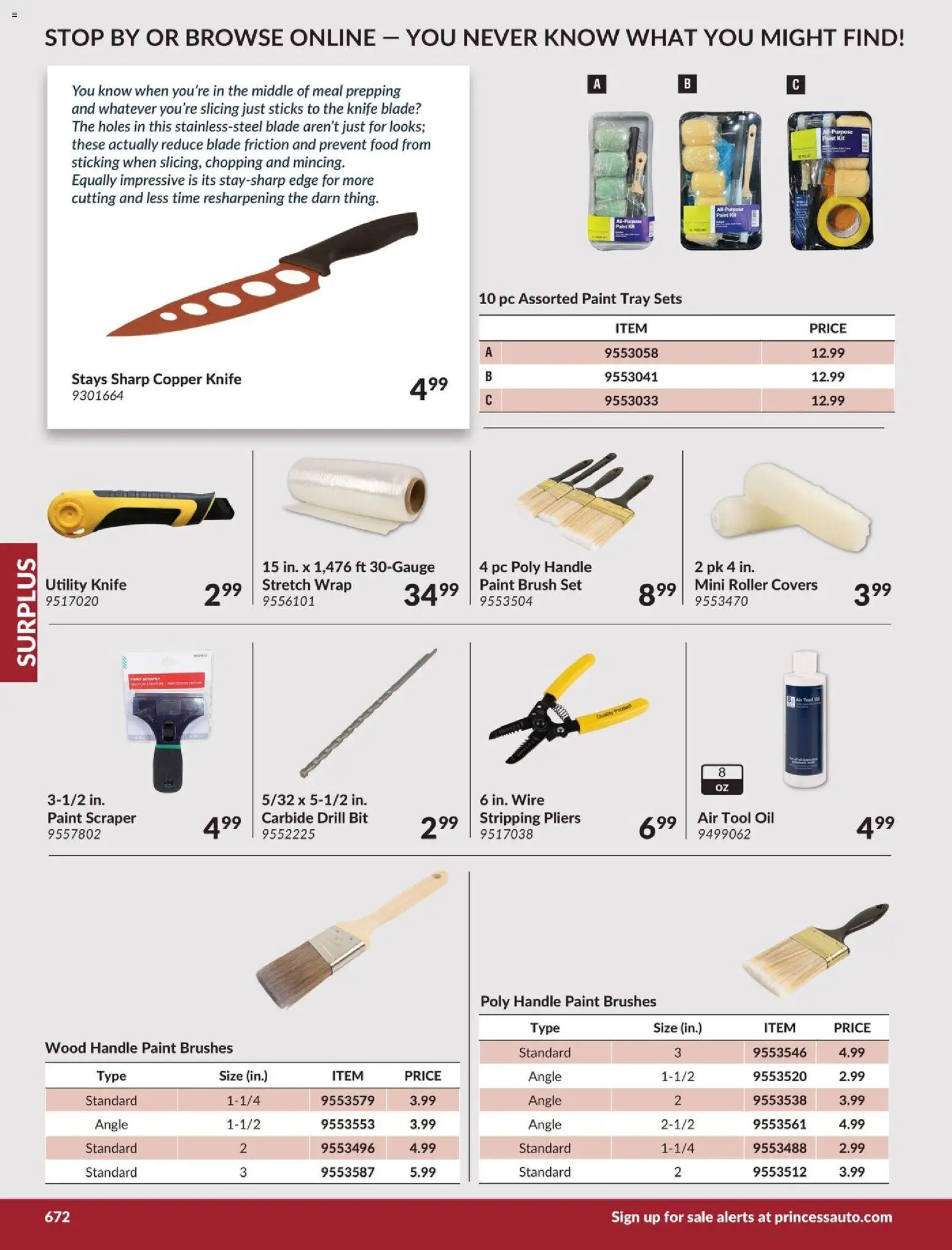 Princess Auto flyer valid from 21.04.2026 | Page: 8 | Products: PC, Brush, Oil