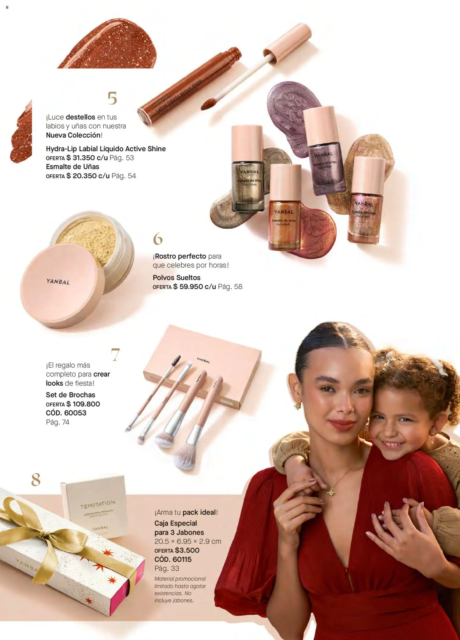 Yanbal revista - valida desde el 08.11.2025 | Página: 6 | Productos: Caja, Esmalte de uñas