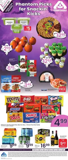 Preview of Albertsons weekly ads valid from 01.10.2025