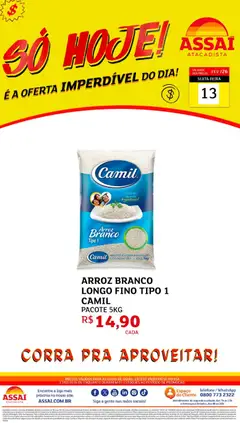 Encarte Assaí Atacadista - GO - Pré-Visualização do folheto da loja Assaí Atacadista, válido de 13.02.2026