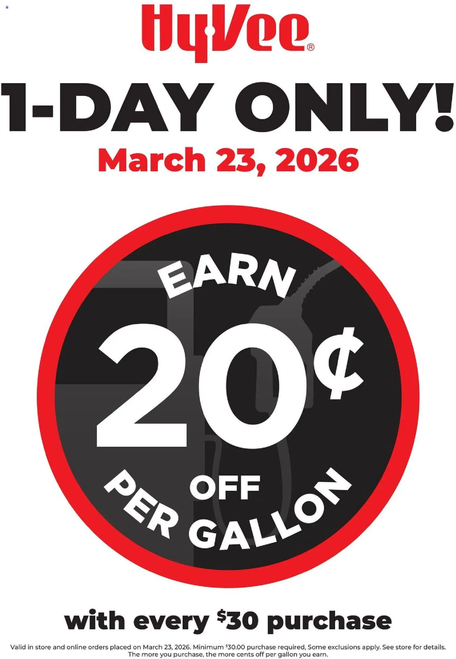 HyVee Special Sales - valid from 23.03.2026 | Page: 1