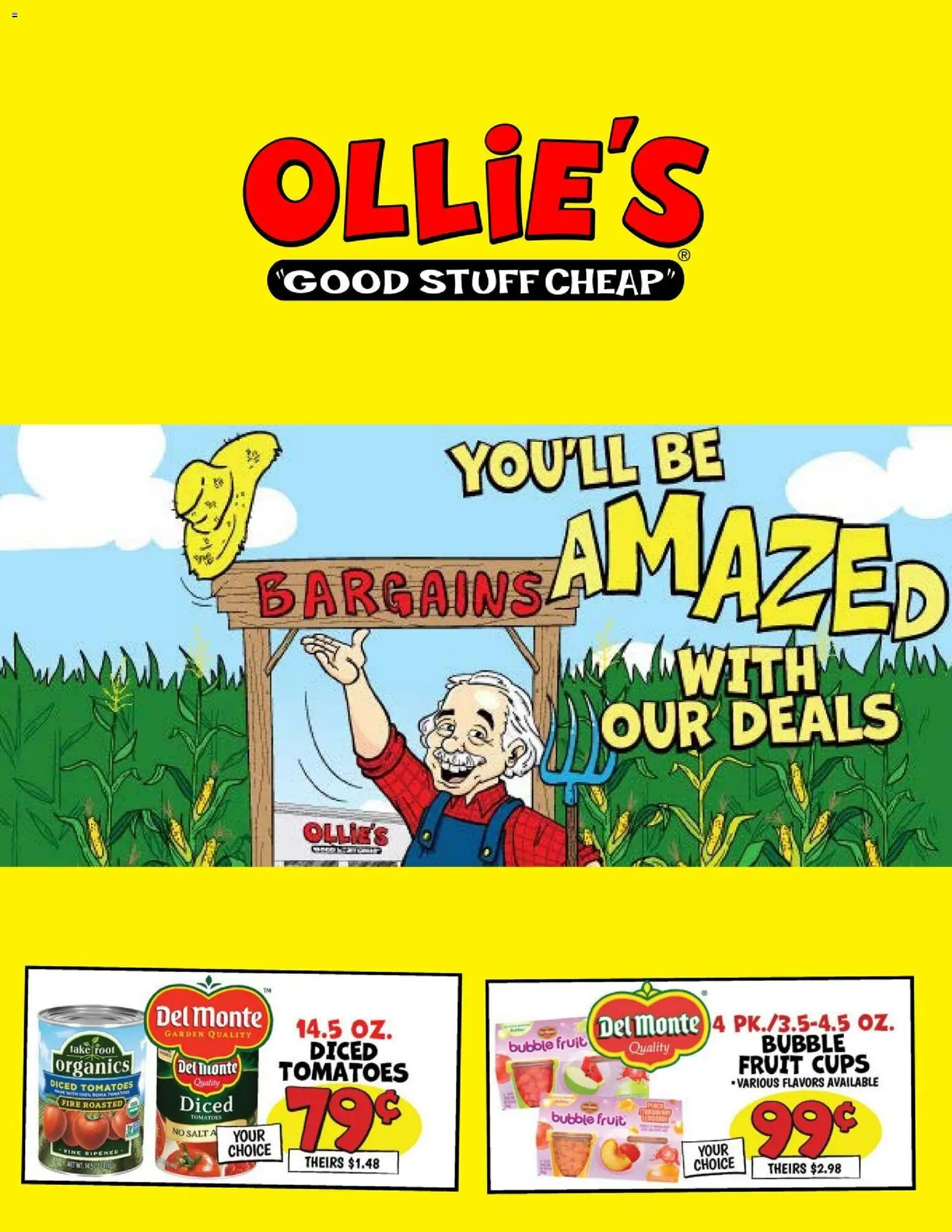 Ollie's Ad - valid from 03.11.2025 | Page: 1 | Products: Tomatoes, Salt