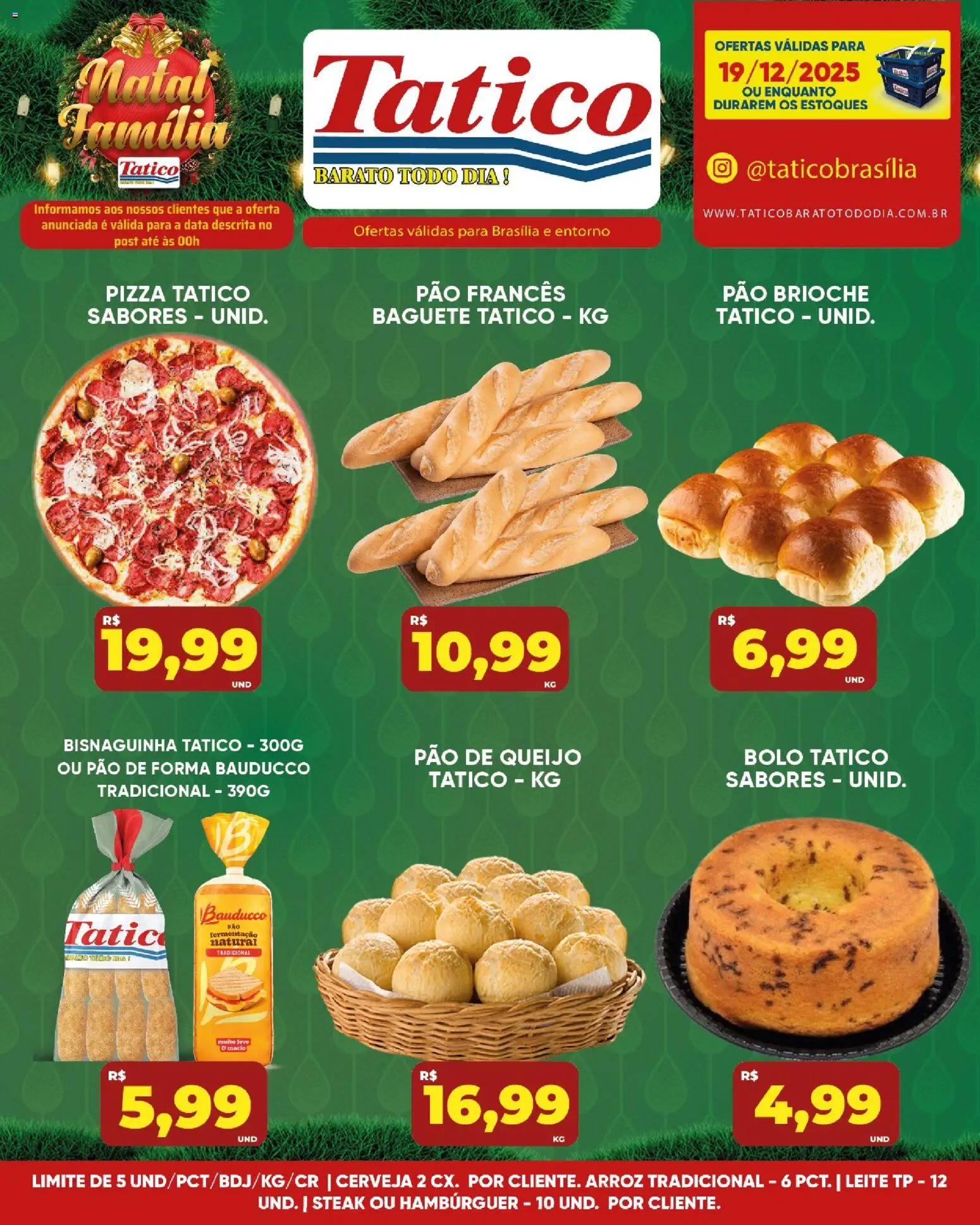 Tatico Folheto - válido de 20.12.2025 | Página: 26 | Produtos: Pão, Pizza, Cerveja, Pão de forma