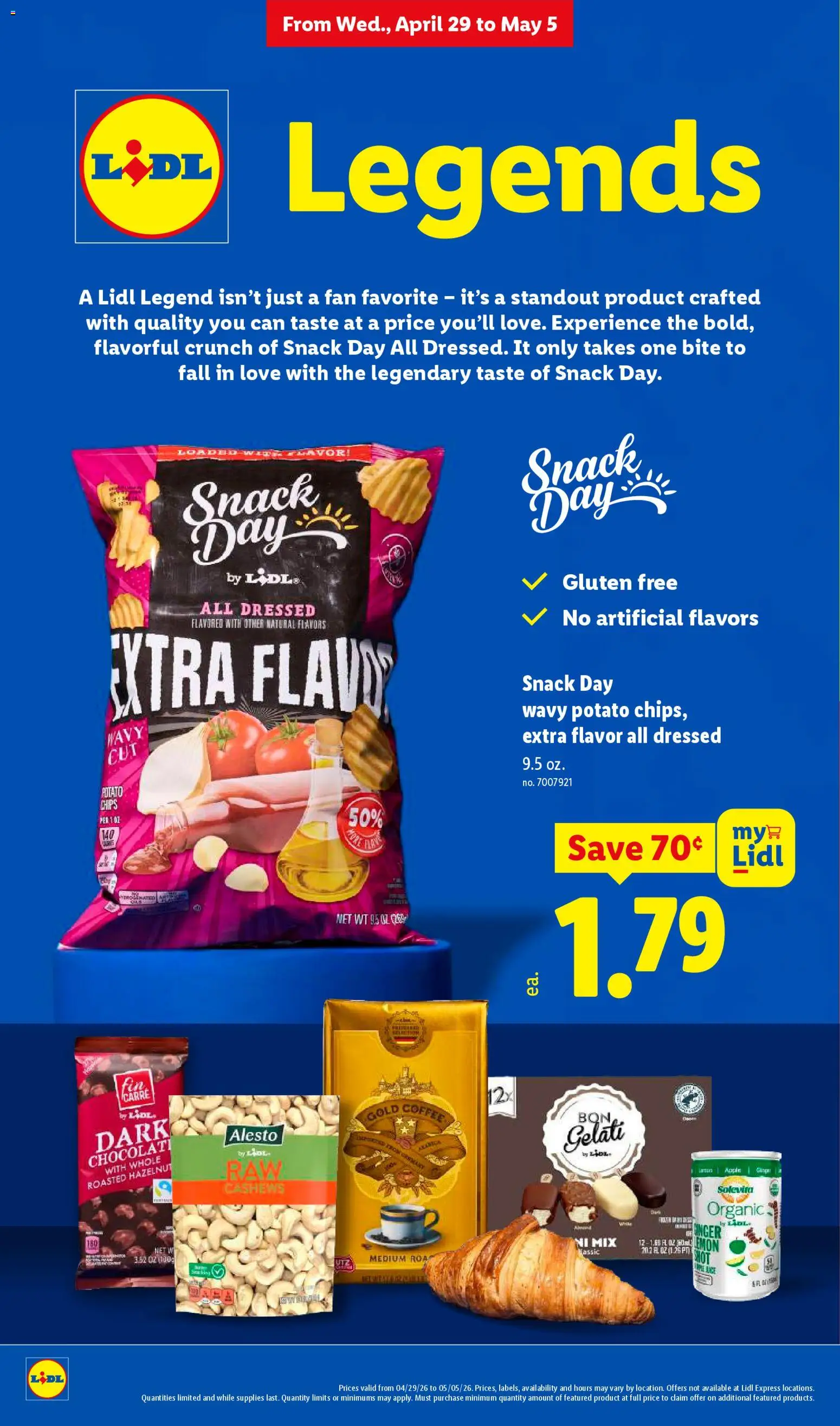 Lidl Weekly Ad - valid from 29.04.2026 | Page: 6 | Products: Coffee, Chips, Fan