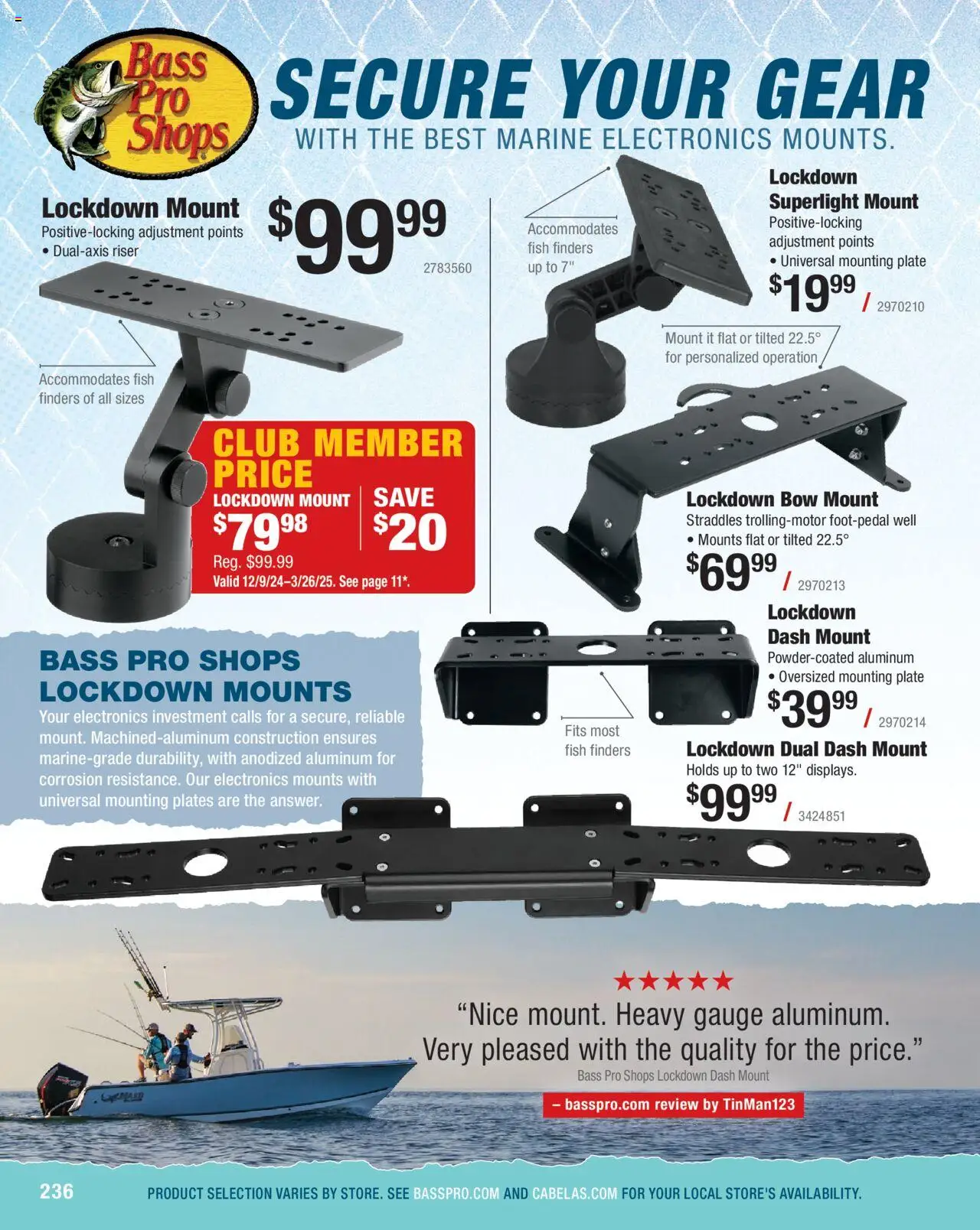Cabela's Saltwater Specialist 25 - valid from 01.01.2025 | Page: 236 | Products: Bow, Fish