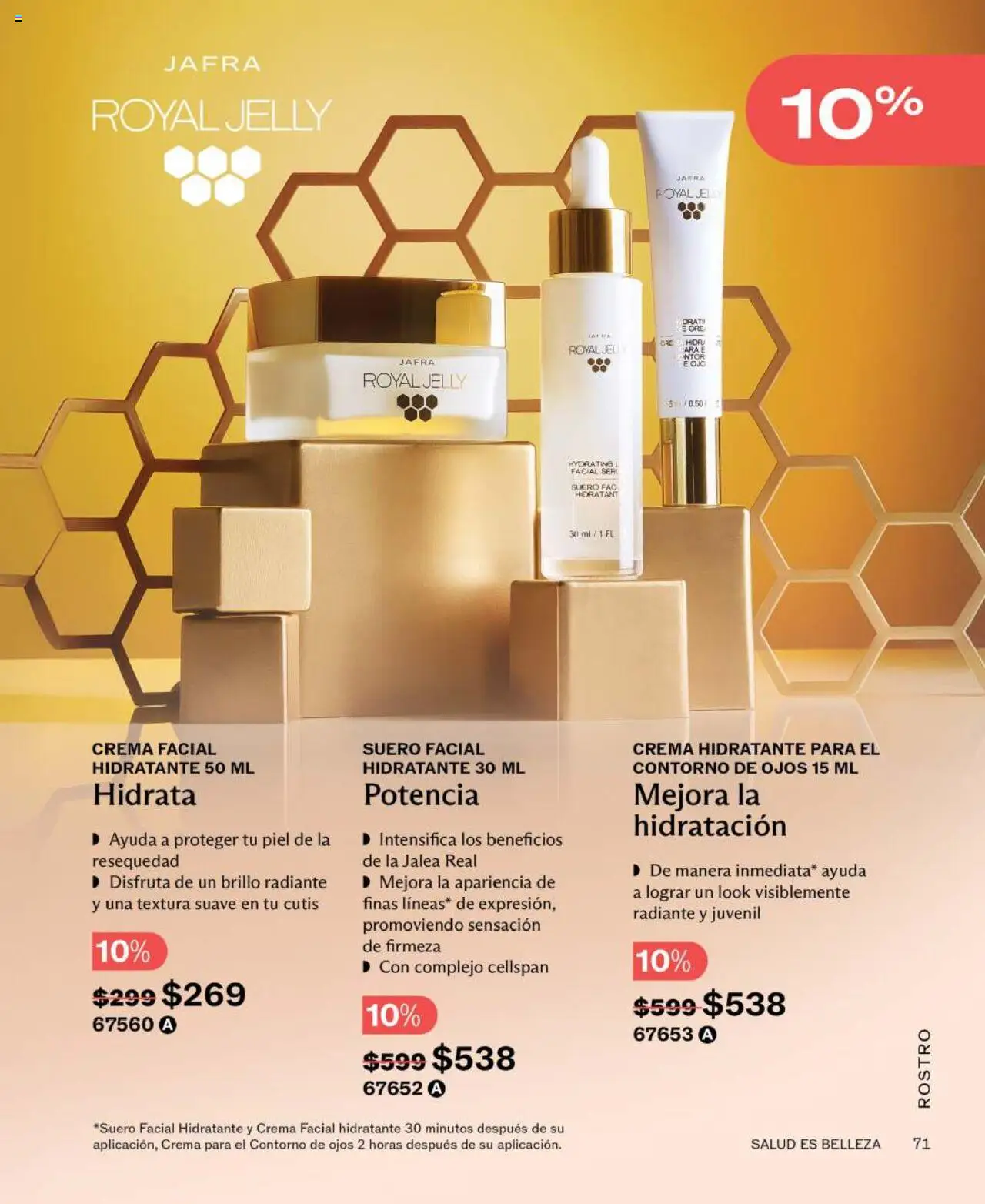 Nuevas ofertas de JAFRA válidas en toda la República Mexicana desde el 01.06.2025. ¡Encuentra las mejores ofertas en JAFRA catálogo! | Página: 71 | Productos: Crema, Contorno, Brillo, Radiante