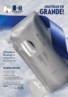 Vista previa de folleto Oriflame - Campaña 17 de la Oriflame válido desde 06.12.2025 | Página: 116 | Productos: Shampoo