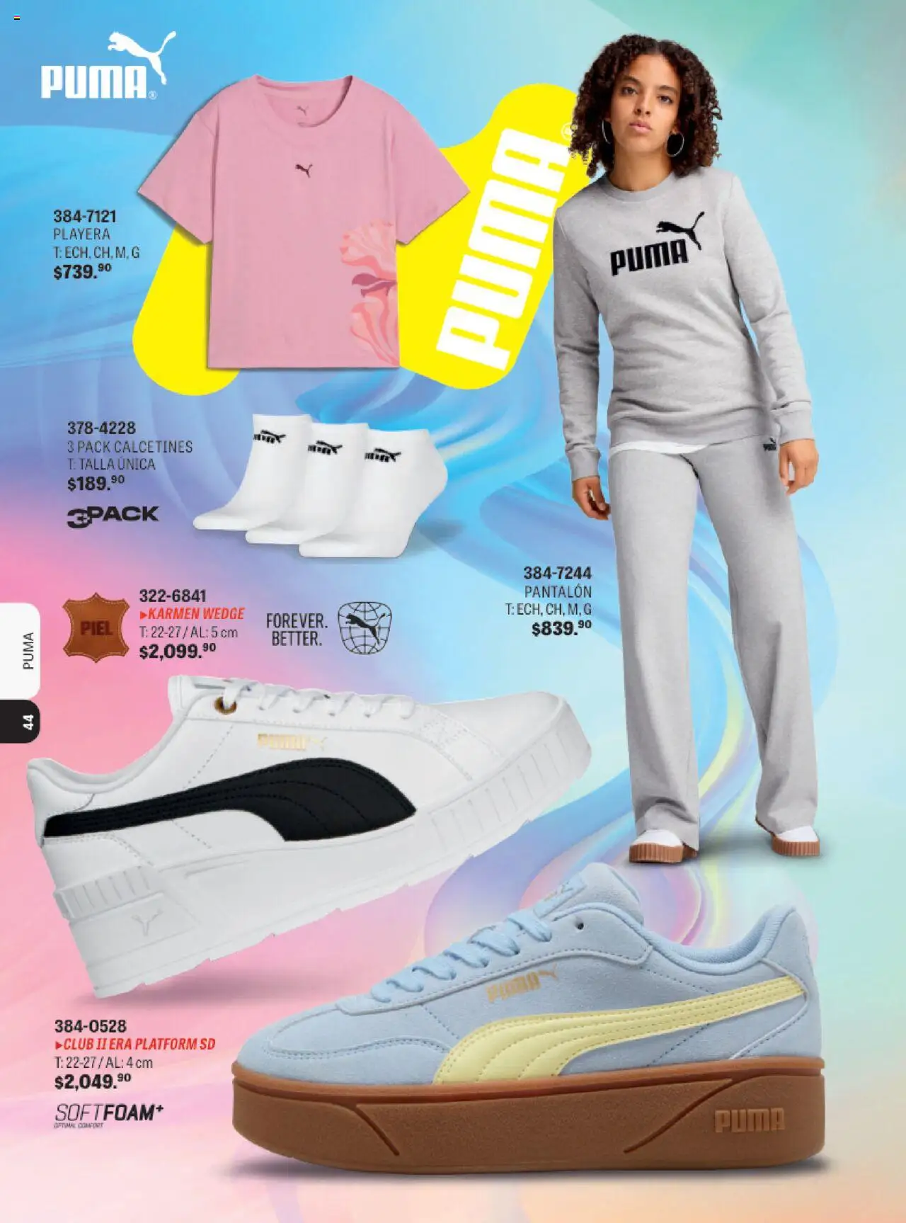 Nuevas ofertas de Andrea válidas en toda la República Mexicana desde el 13.08.2025. ¡Encuentra las mejores ofertas en Andrea - Catálogo Andrea Sport! | Página: 41 | Productos: Playera