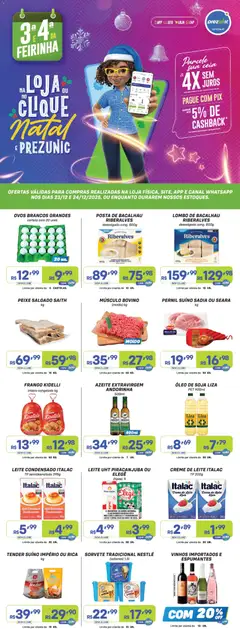 Encarte Feirinha Prezunic - Pré-Visualização do folheto da loja Prezunic, válido de 23.12.2025