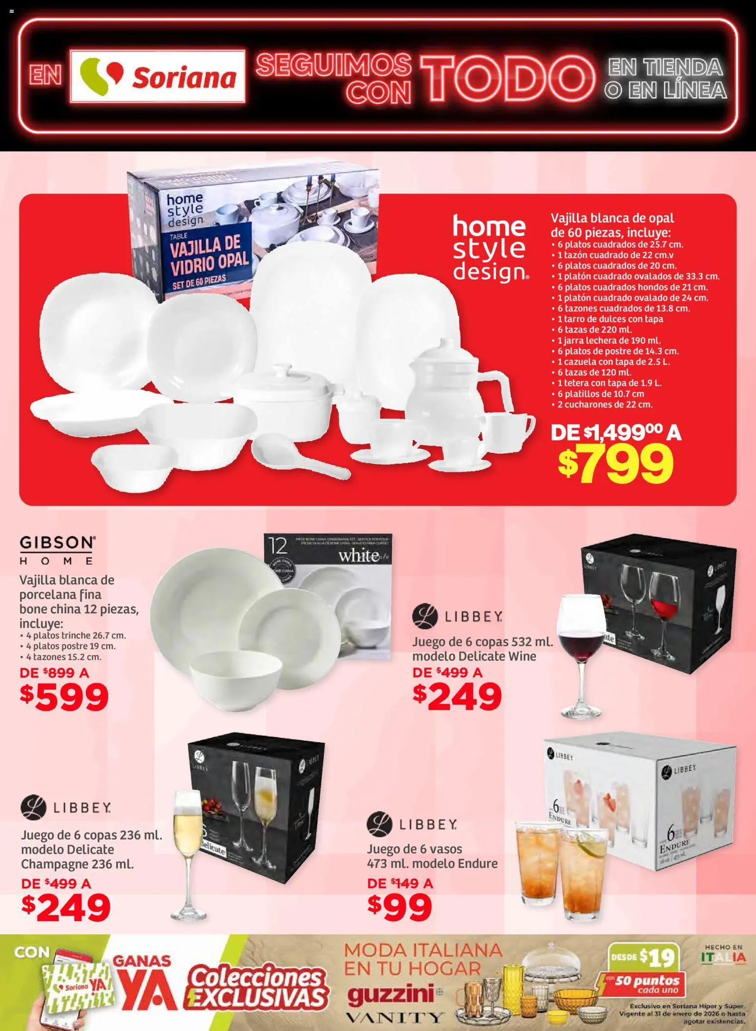 Nuevas ofertas de Soriana válidas en toda la República Mexicana desde el 19.11.2025. ¡Encuentra las mejores ofertas en Soriana - Seguimos con todo Híper Nacional! | Página: 28 | Productos: Champagne, Tetera, Juego, Jarra