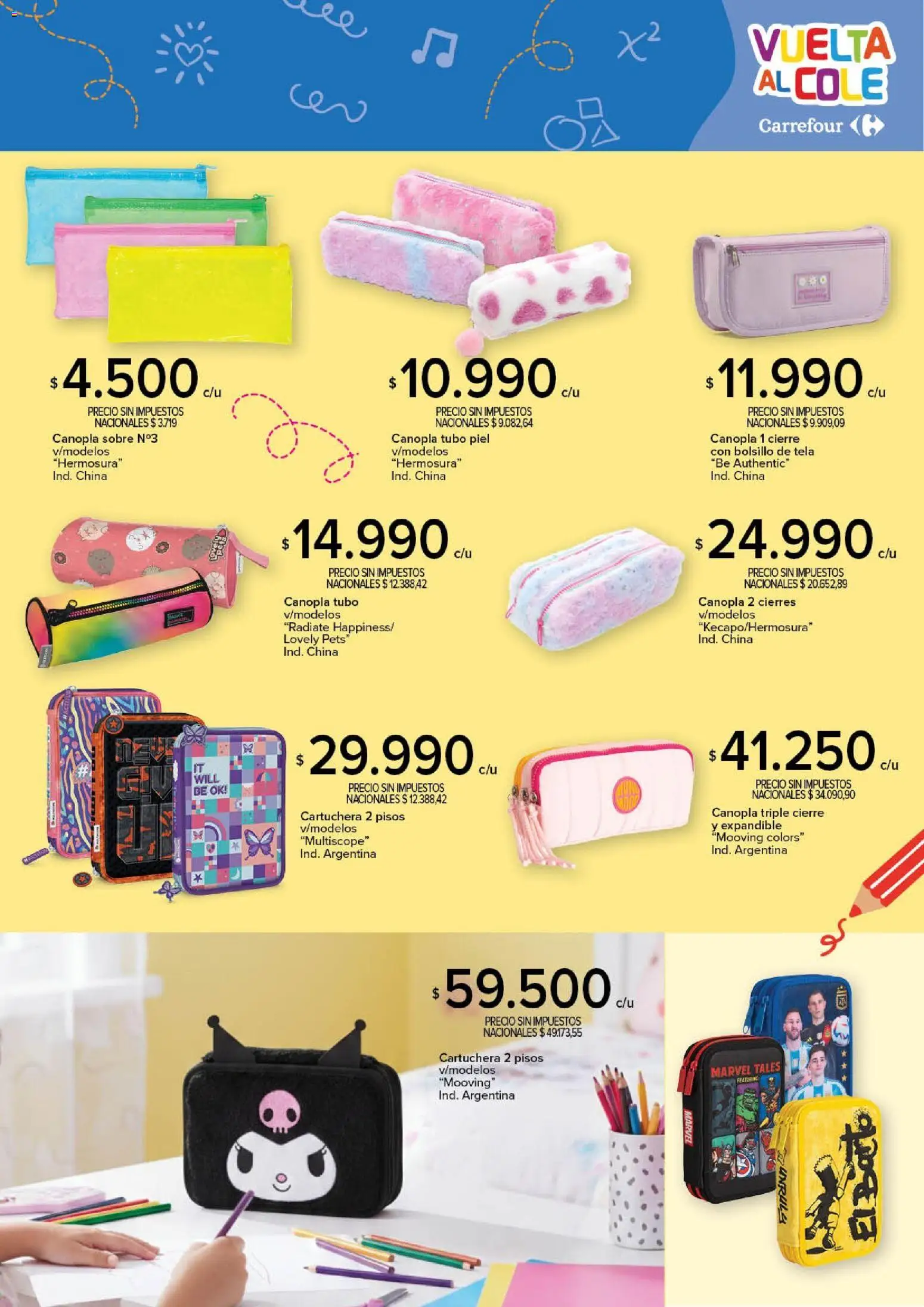 Carrefour - Vuelta al Cole  │ válido desde el 10.02.2026 | Página: 7 | Productos: Sobre