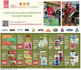 Preview of Jewel Osco weekly ads valid from 25.03.2026