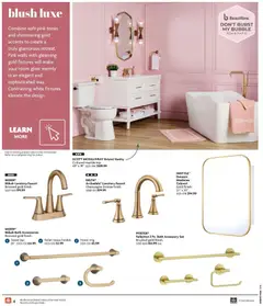 Preview of Home Hardware - Kitchen and Bath from shop Home Hardware valid from 15.01.2026 | Page: 4 | Products: Blush, Cabinet, Bath