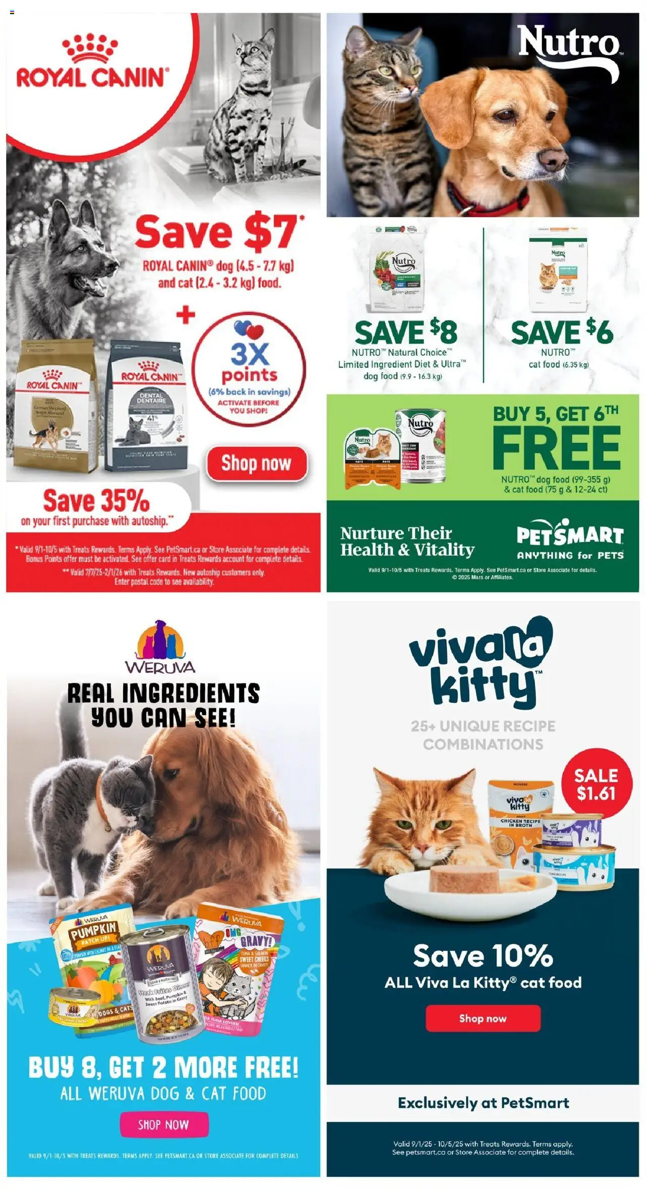 Petsmart flyer valid from 10.09.2025 | Page: 10 | Products: Pumpkin, Chicken
