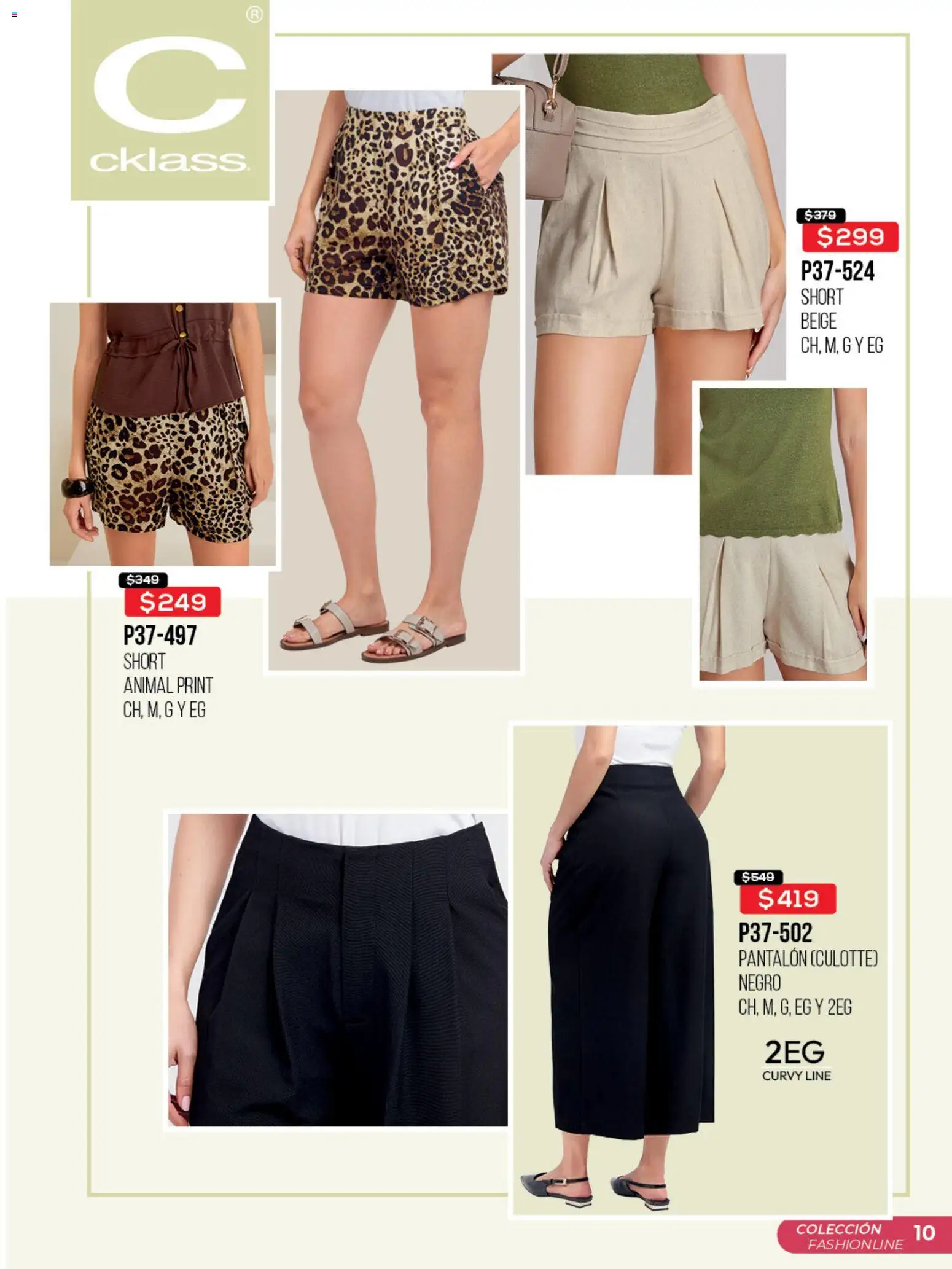 Nuevas ofertas de Cklass válidas en toda la República Mexicana desde el 03.03.2026. ¡Encuentra las mejores ofertas en Cklass catálogo Promo semanal! | Página: 11 | Productos: Short