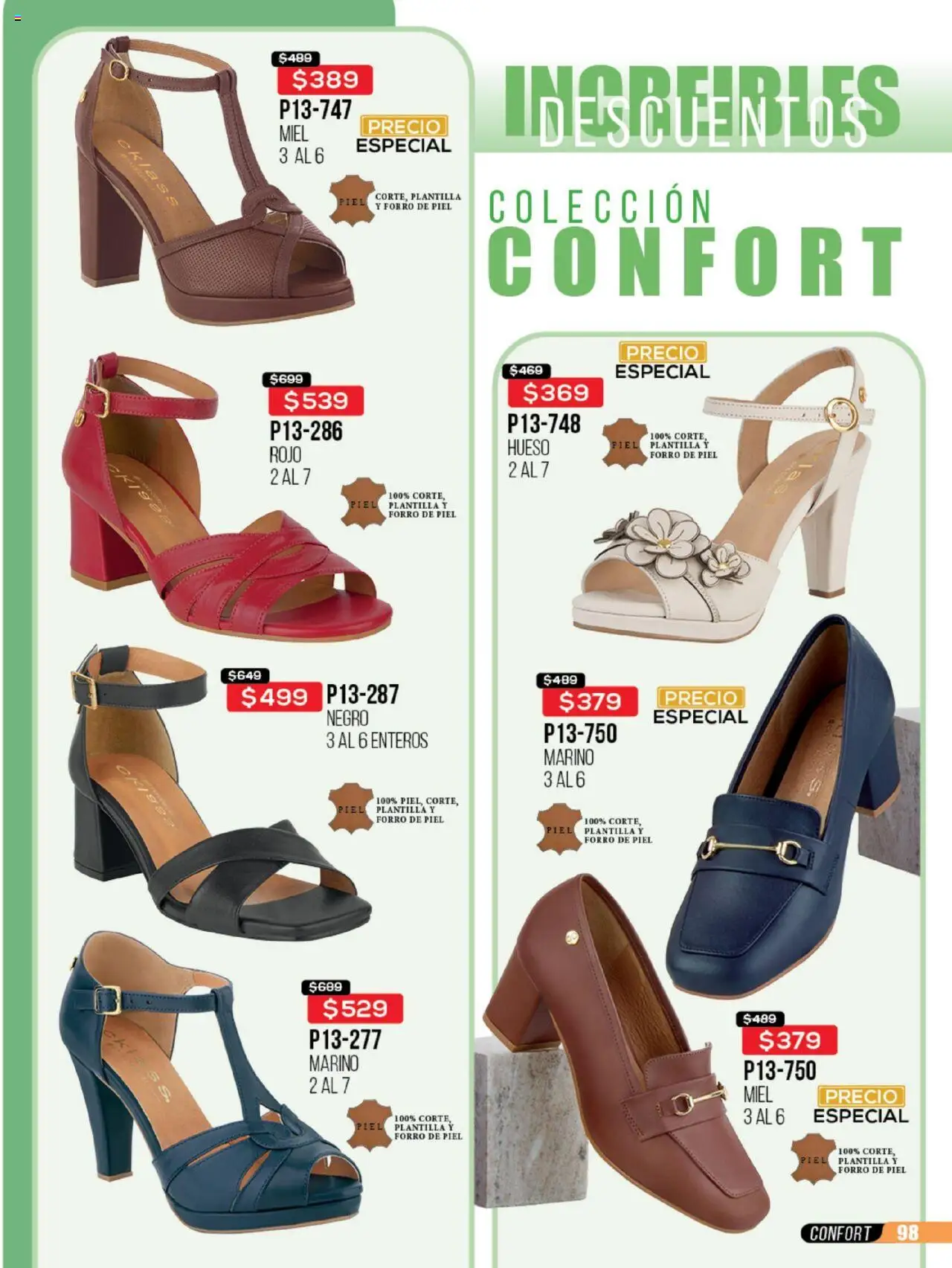 Nuevas ofertas de Cklass válidas en toda la República Mexicana desde el 23.06.2025. ¡Encuentra las mejores ofertas en Cklass catálogo Rebajas Sobre Calzado! | Página: 99