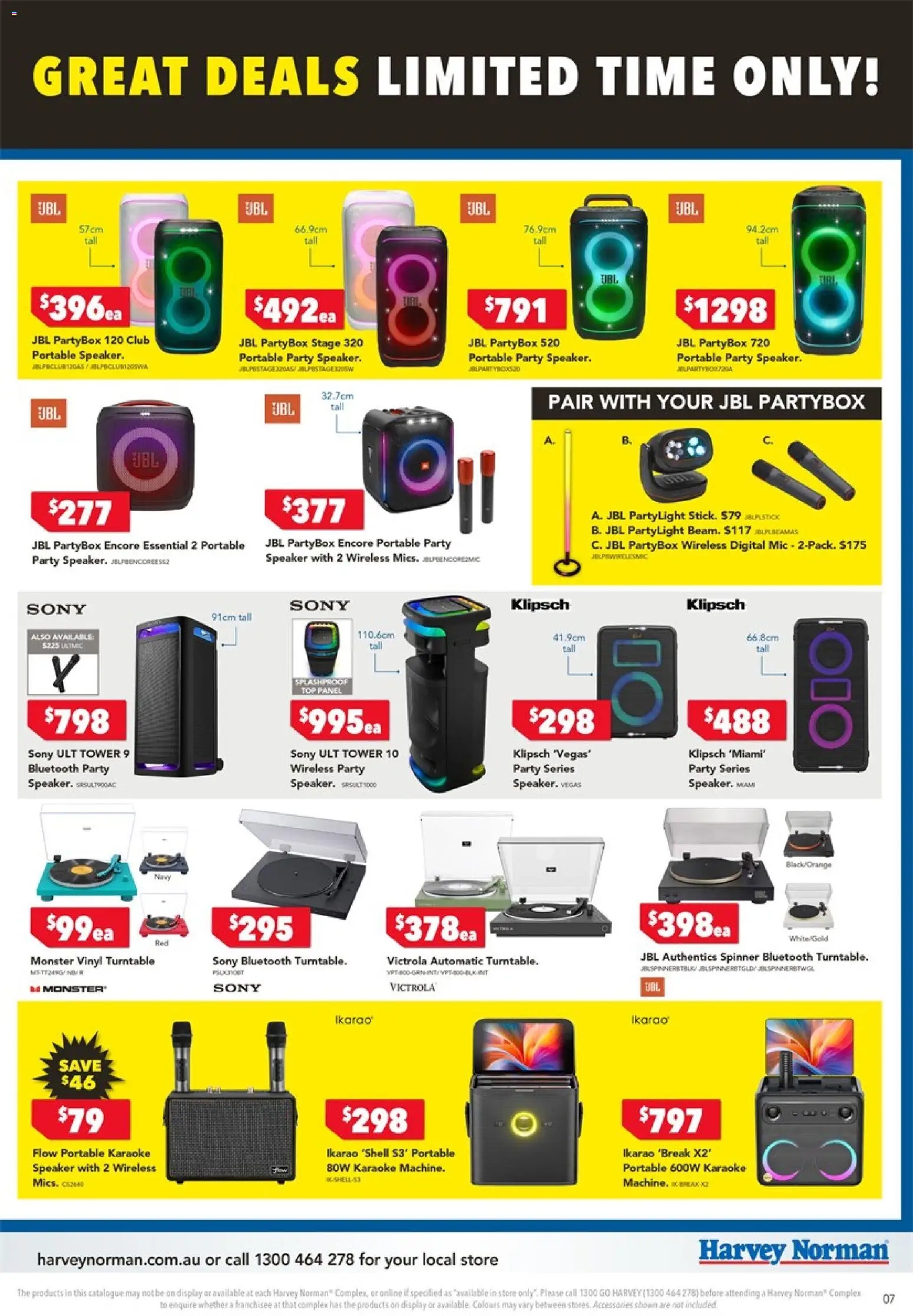 Harvey Norman catalogue - valid from 24.12.2025 | Page: 7 | Products: Accessories, Digital, Speaker, Portable