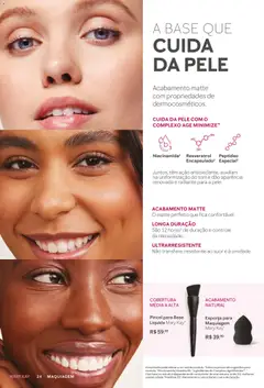 Mary Kay - Catálogo Novembro/Dezembro 2025 - Pré-Visualização do folheto da loja Mary Kay, válido de 01.11.2025 | Página: 24 | Produtos: Maquiagem, Pincel, Esponja, Base