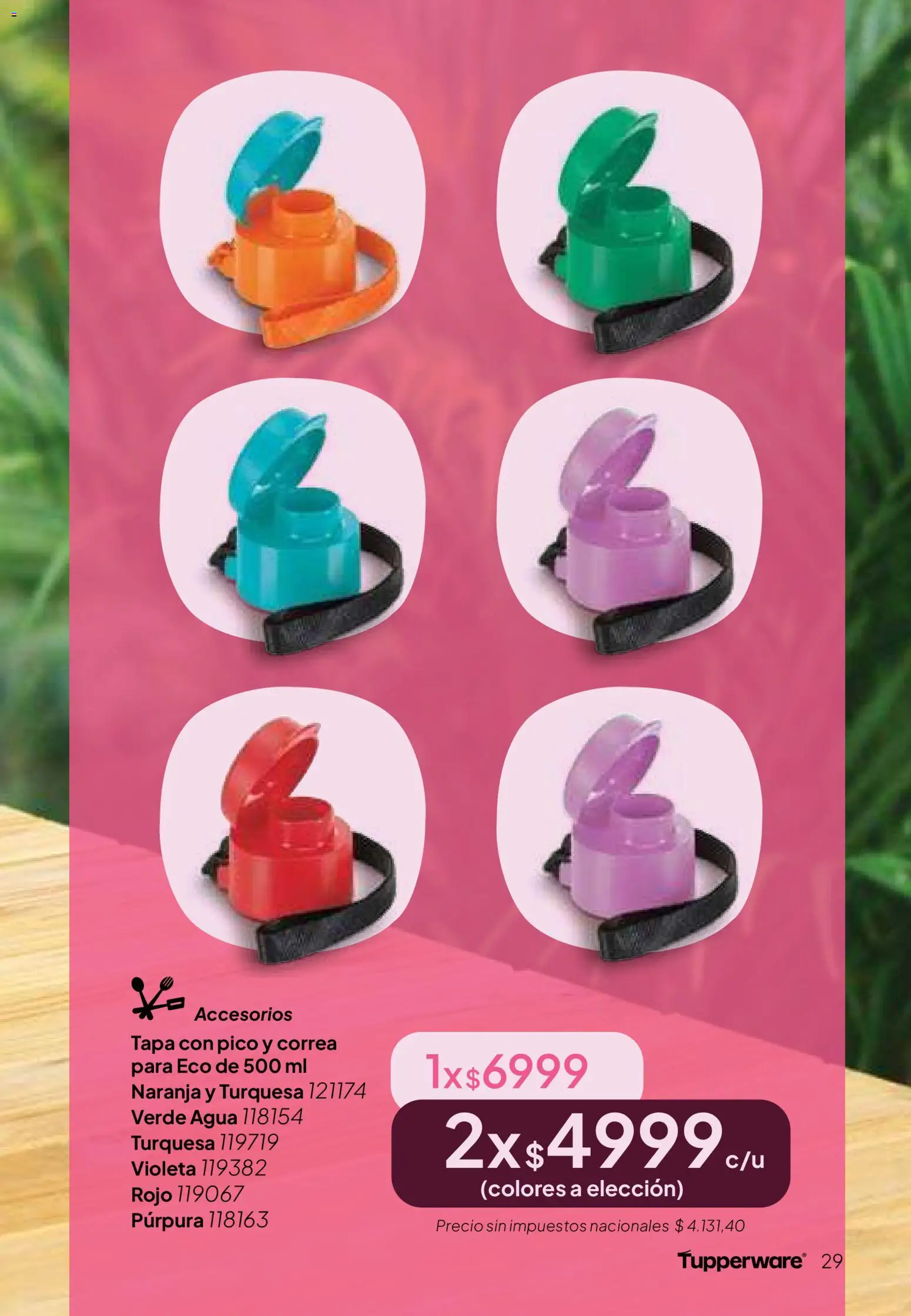 Tupperware Folleto │ válido desde el 09.03.2026 | Página: 30 | Productos: Pico, Agua