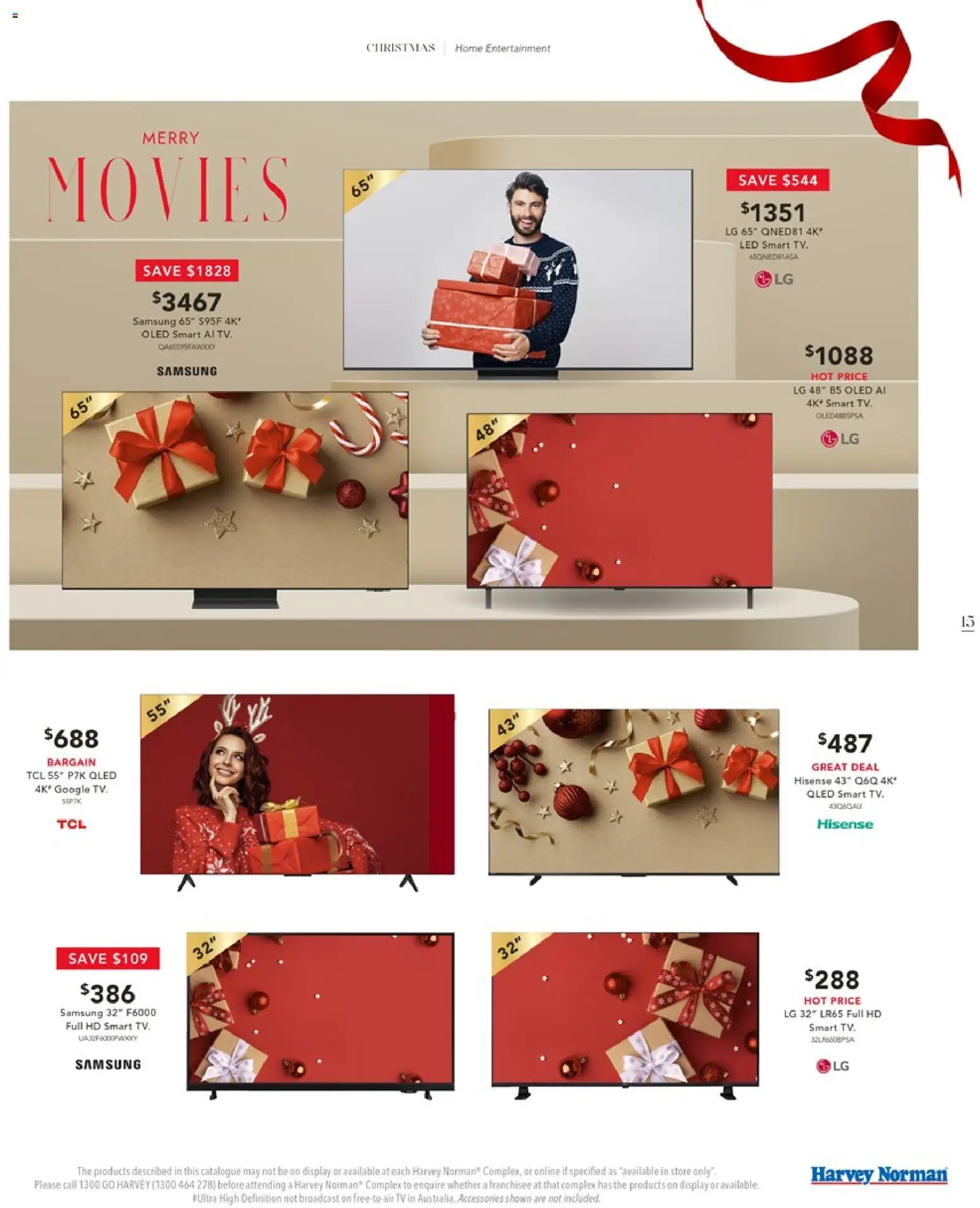 Harvey Norman catalogue - valid from 05.12.2025 | Page: 15 | Products: Accessories, Tv