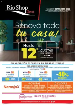Vista previa Río Shop Deco - Catálogo Septiembre 2025 válido desde el 01.09.2025