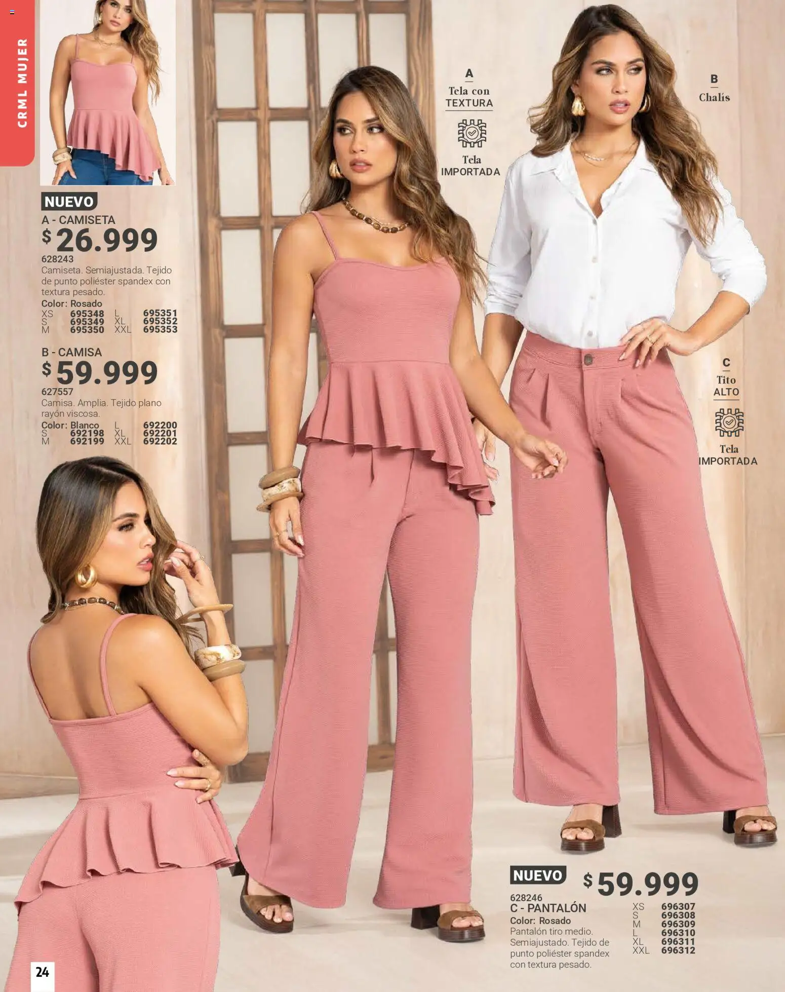 Carmel revista - valida desde el 01.01.2026 | Página: 24 | Productos: Camiseta, Camisa