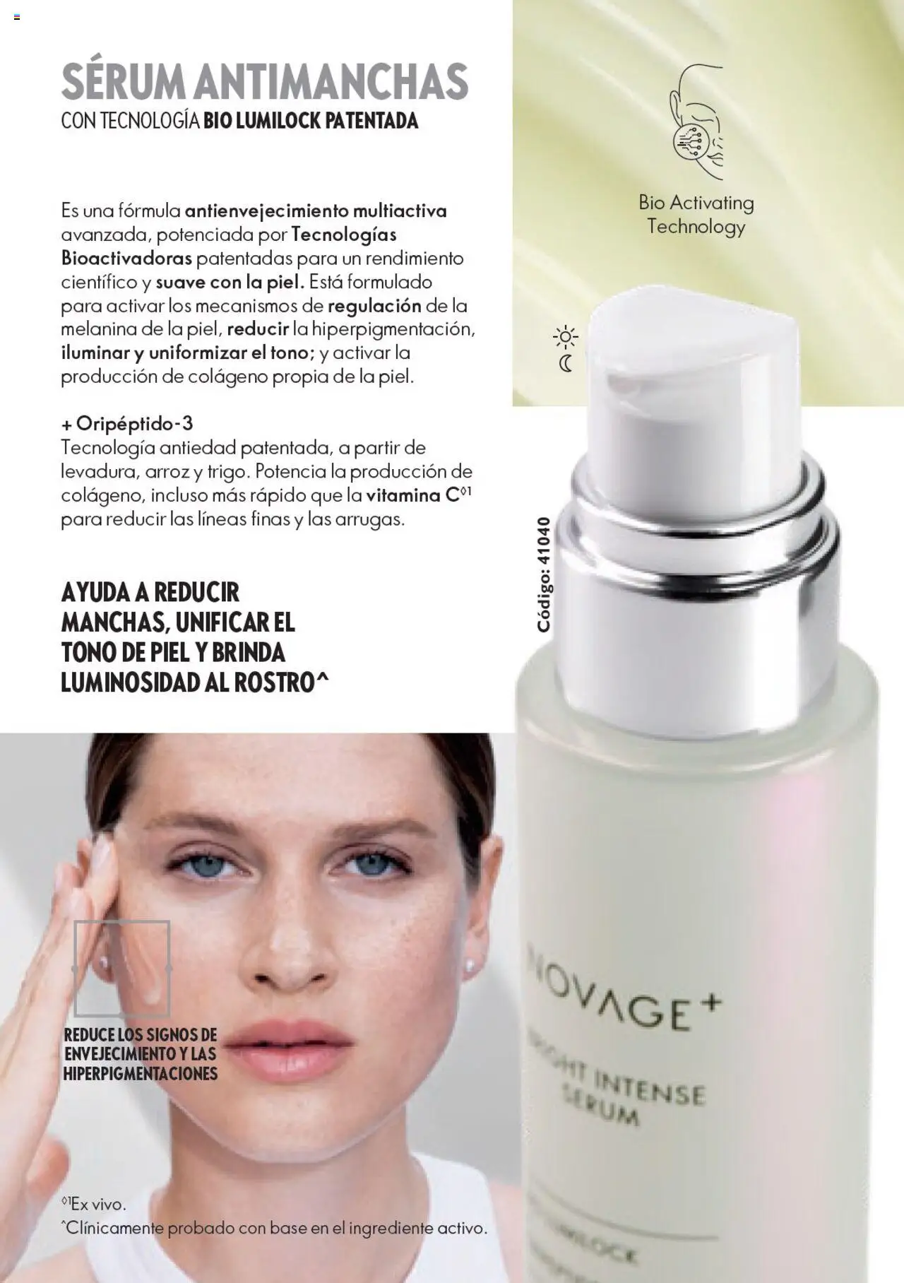 Nuevas ofertas de Oriflame válidas en toda la República Mexicana desde el 04.03.2025. ¡Encuentra las mejores ofertas en Oriflame campaña Novage 4 2025! | Página: 23 | Productos: Serum, Arroz