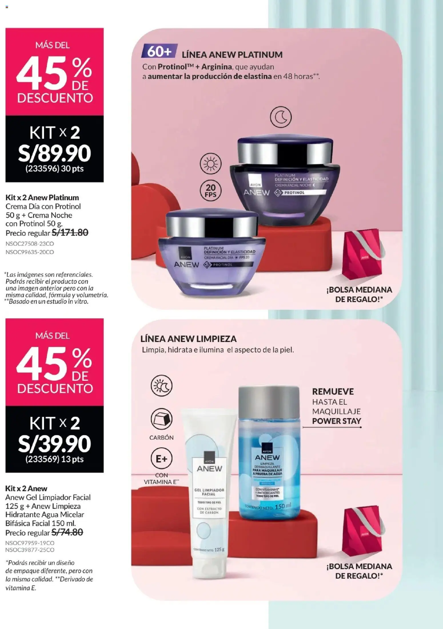 Catálogo Avon válido desde 01.02.2026 | Página: 25 | Productos: Crema, Empaque, Maquillaje