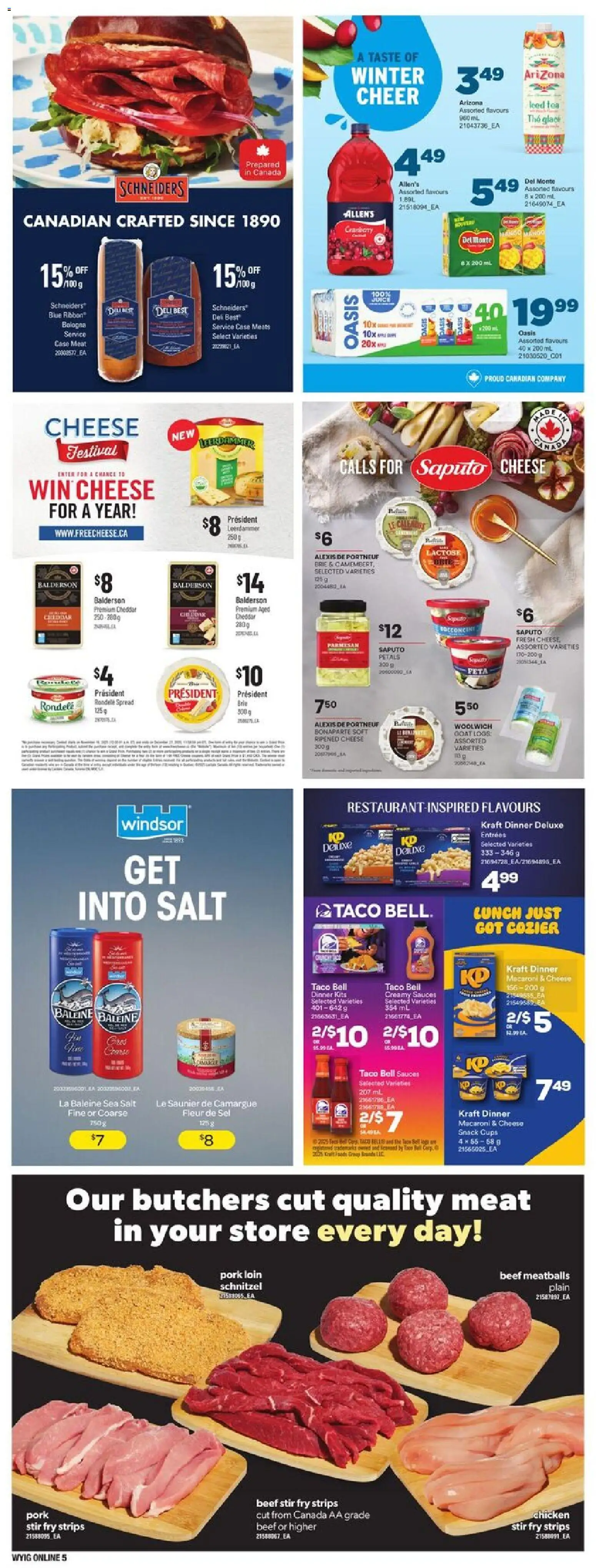 Independent Grocer flyer valid from 04.12.2025 | Page: 16 | Products: Case, Juice, Chicken, Pork