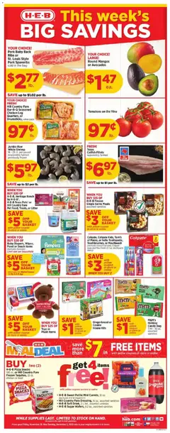 Preview of H-E-B weekly ads valid from 28.11.2025