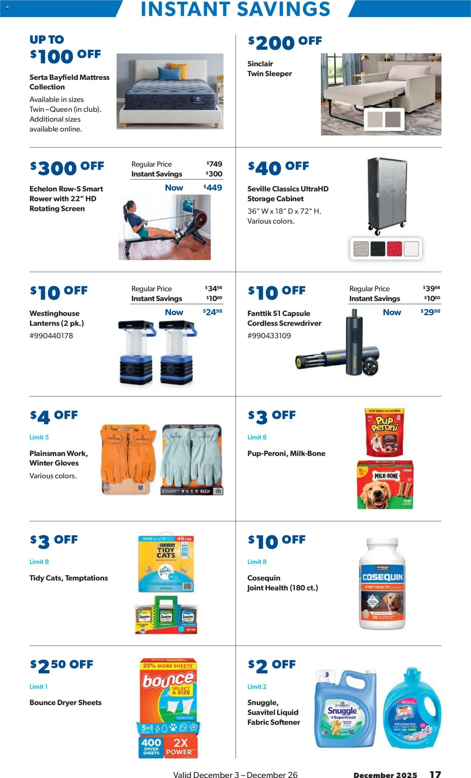 Sam's Club Instant Savings Book December - valid from 03.12.2025 | Page: 17