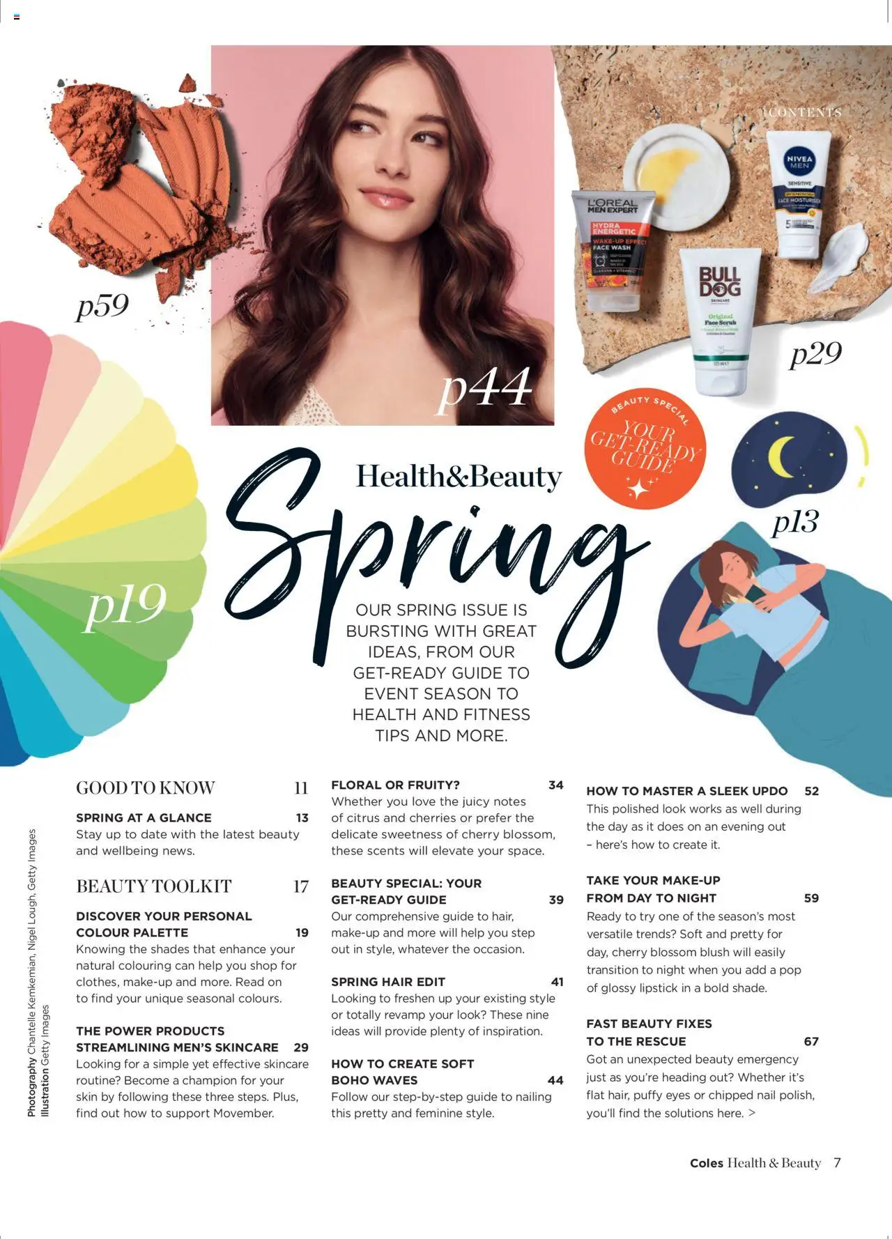 Coles catalogue - valid from 07.10.2025 | Page: 7 | Products: Floral, Lipstick, Moisturiser, Face wash