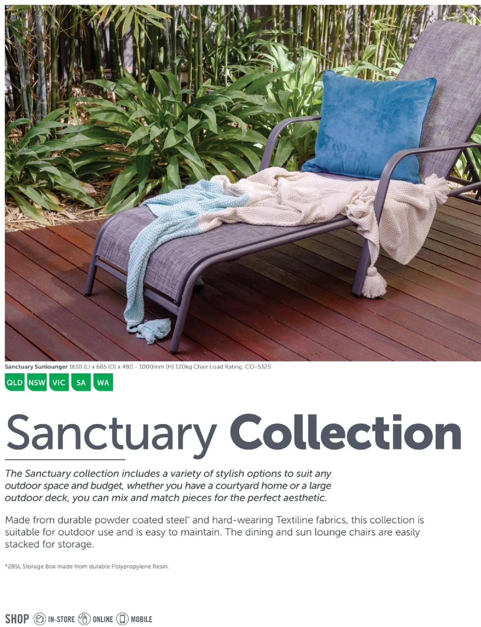 Stratco catalogue - valid from 04.12.2025 | Page: 8 | Products: Chair, Powder, Suit, Mobile