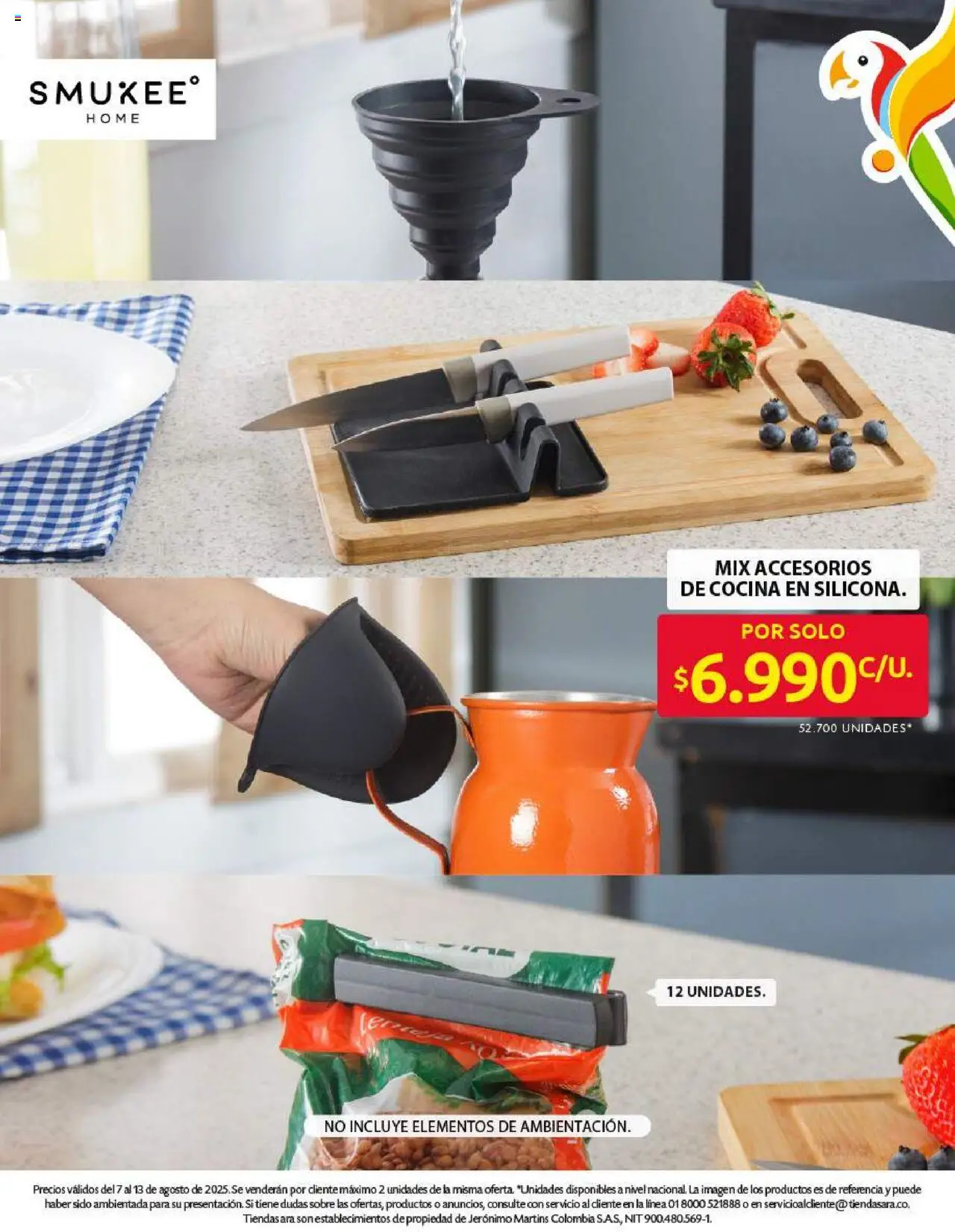 Ara revista - valida desde el 07.08.2025 | Página: 4 | Productos: Cocina, Sobre