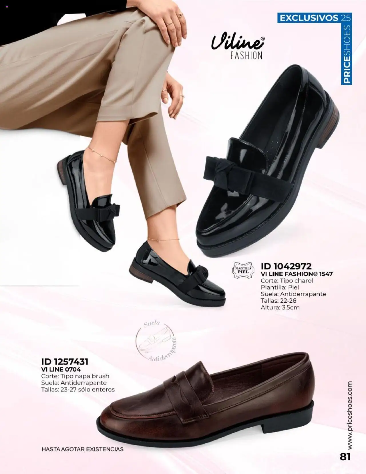 Nuevas ofertas de Price Shoes válidas en toda la República Mexicana desde el 19.10.2025. ¡Encuentra las mejores ofertas en Price Shoes catálogo Exclusivos 2025! | Página: 81