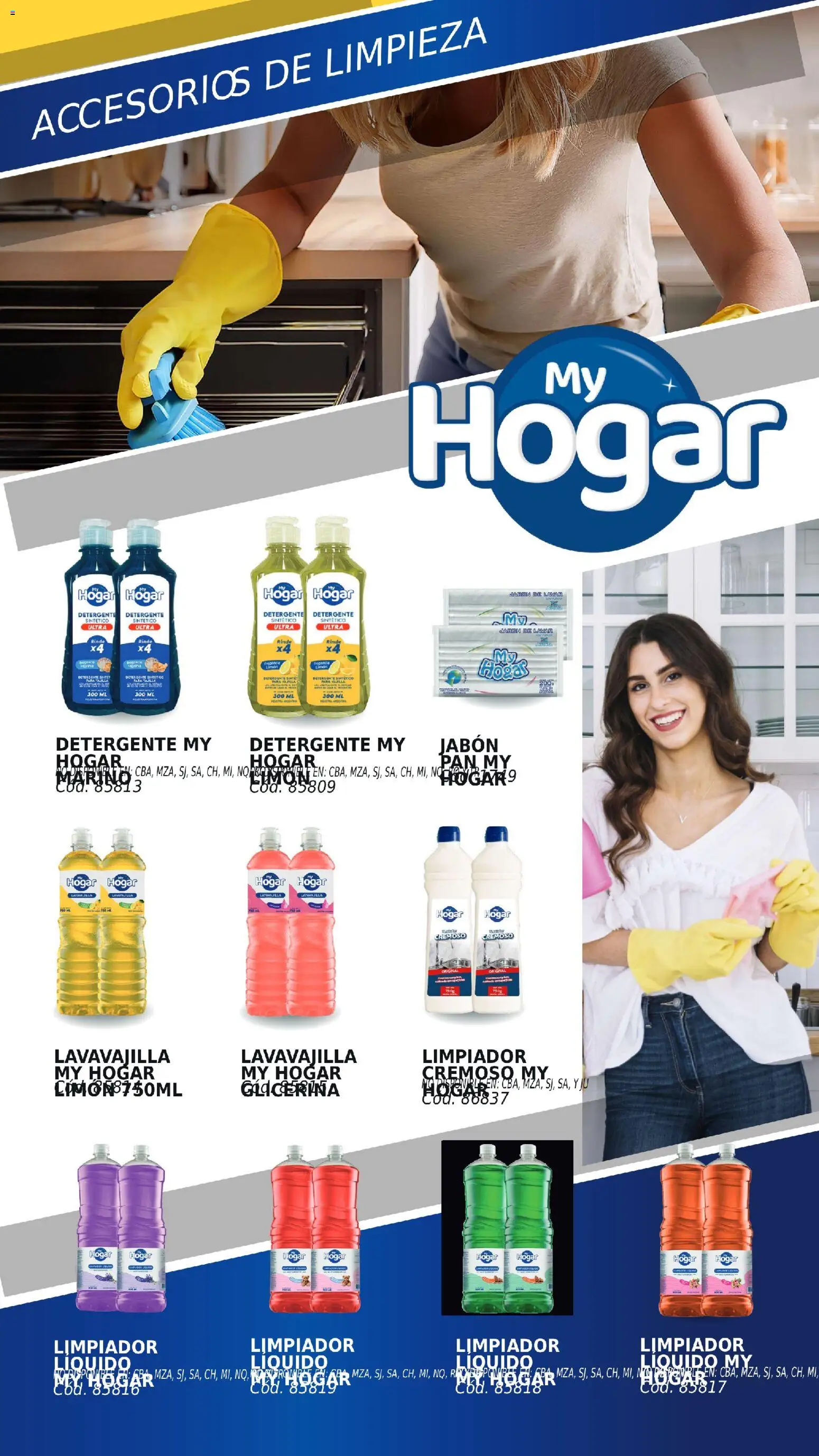 Yaguar - ¡Conocé nuestras marcas! │ válido desde el 20.04.2026 | Página: 9 | Productos: Jabón, Detergente, Pan, Limpiador