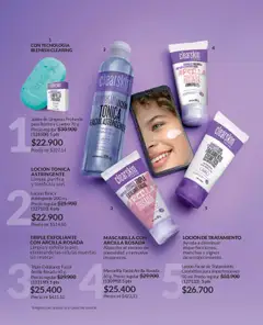 Avon revista - valida desde el 15.09.2025 | Página: 114 | Productos: Exfoliante facial, Loción, Mascarilla, Jabón