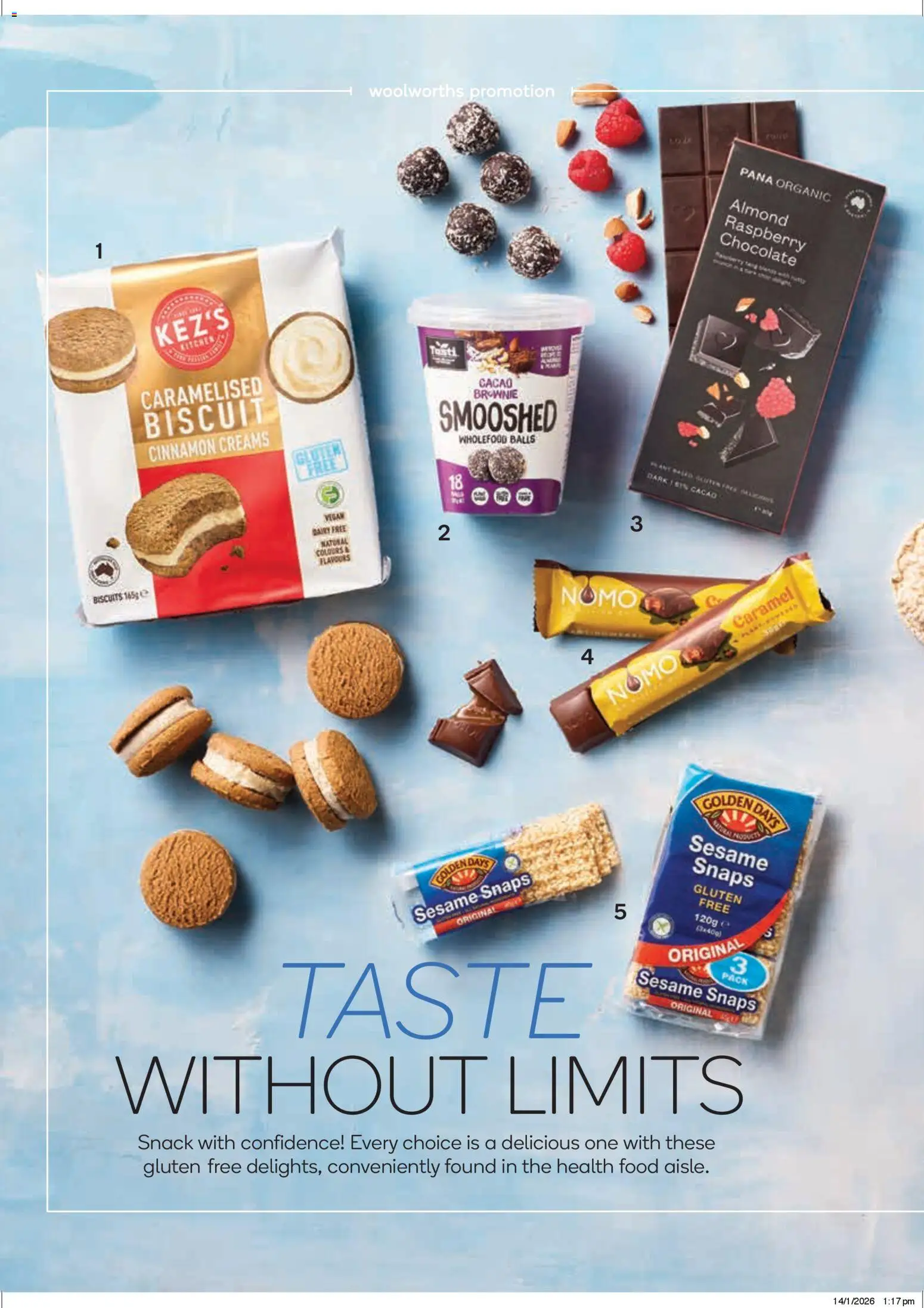 Woolworths catalogue - valid from 01.03.2026 | Page: 98 | Products: Dairy, Chocolate, Biscuits, Raspberry