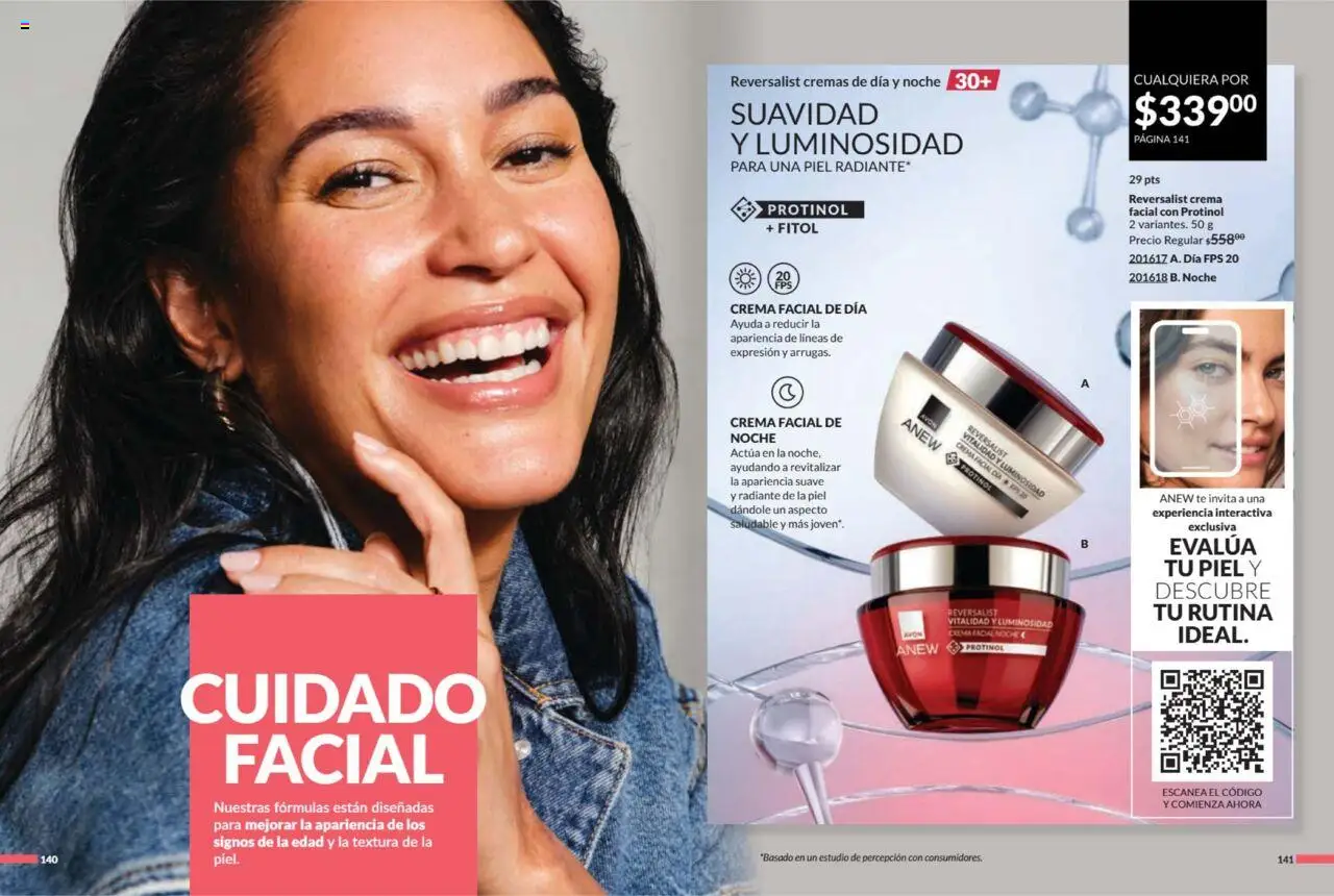 Nuevas ofertas de AVON válidas en toda la República Mexicana desde el 11.07.2025. ¡Encuentra las mejores ofertas en AVON campaña 11 2025! | Página: 72 | Productos: Crema, Radiante, Té