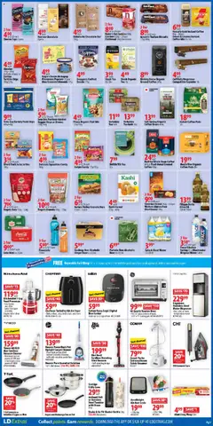 London Drugs flyer valid from 08.08.2025 | Page: 3 | Products: Rice, Tea, Cookies, Toaster