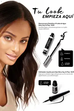 Nuevas ofertas de Mary Kay válidas en toda la República Mexicana desde el 01.09.2025. ¡Encuentra las mejores ofertas en Delineador Líquido para Ojos Mary Kay At Play, Deja que tu mirada lo diga todo gracias a su fórmula de alta pigmentación y a prueba de agua.! | Página: 46