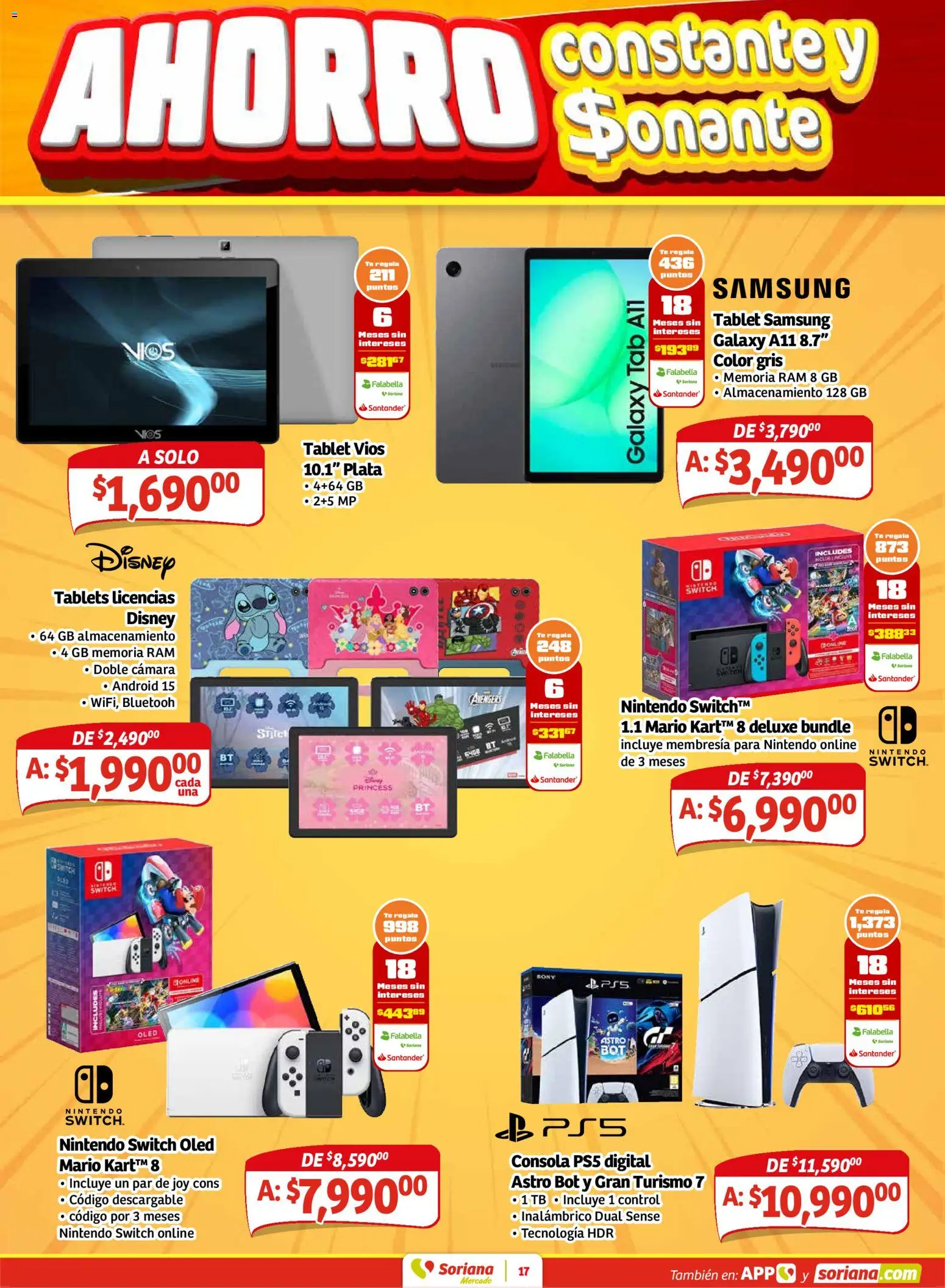 Nuevas ofertas de Soriana válidas en toda la República Mexicana desde el 12.02.2026. ¡Encuentra las mejores ofertas en Soriana - Pesito Valedor Mercado: Edo Mex, Valle De México, Gro, Hgo, Mor, Pue, Qto, Tlax, Ver! | Página: 25 | Productos: Tablet, Cámara, Té